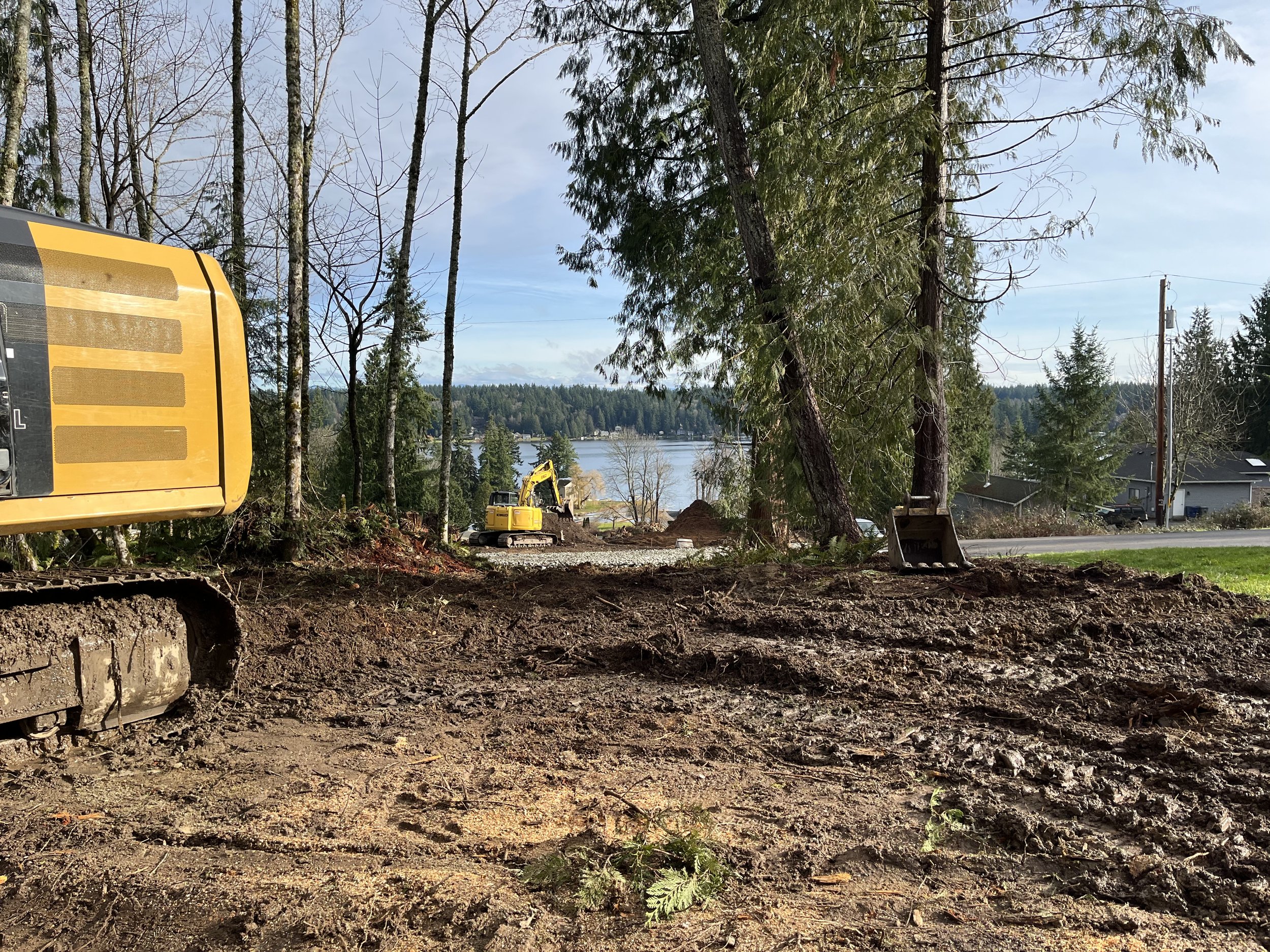 Earthworks and Property- Before