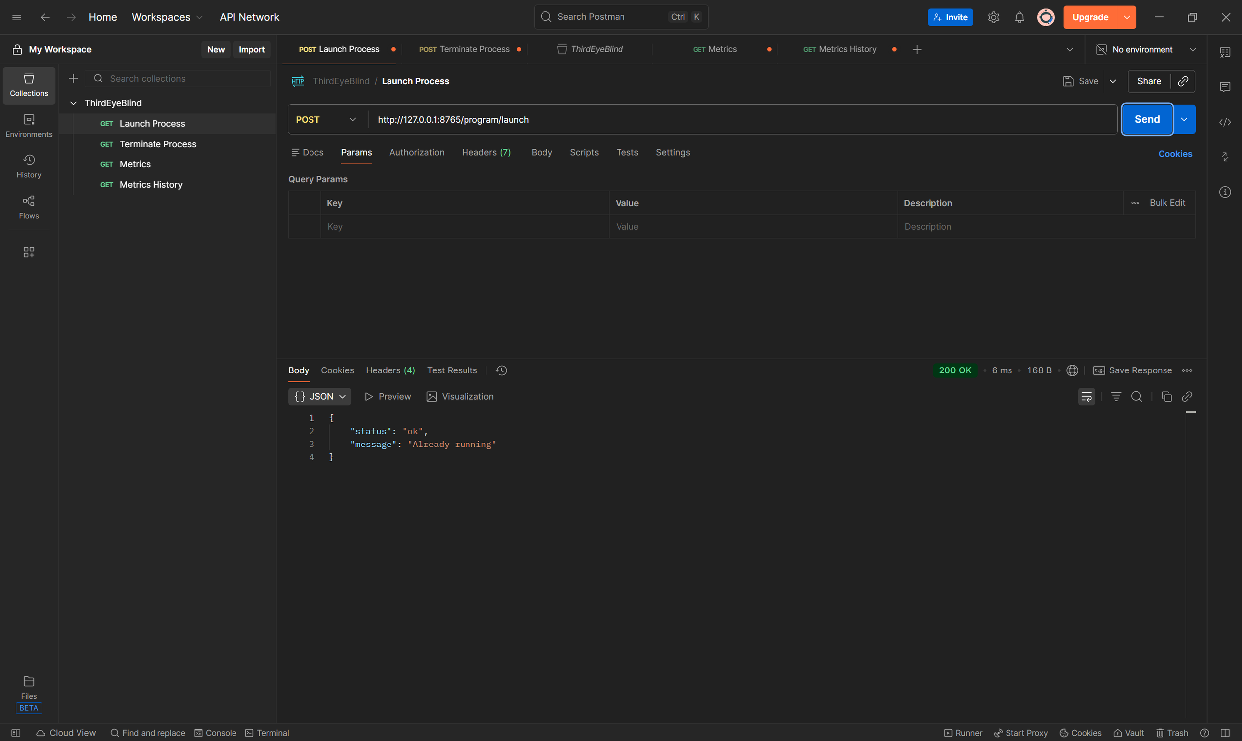The program will not double launch the program if it’s already running.