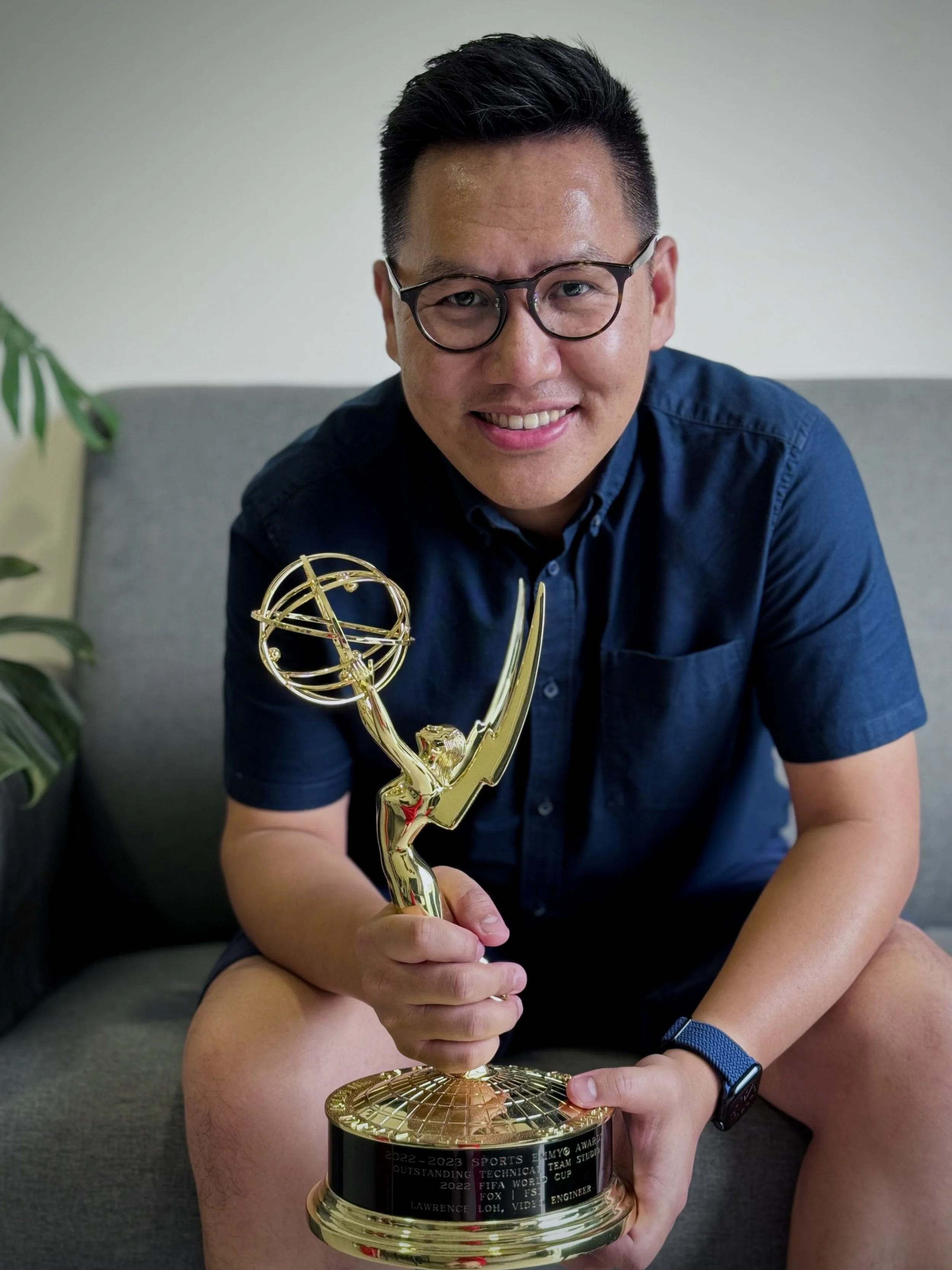 Lawrence Loh is an award winning video programmer. He won an Emmy for Outstanding Technical Team.