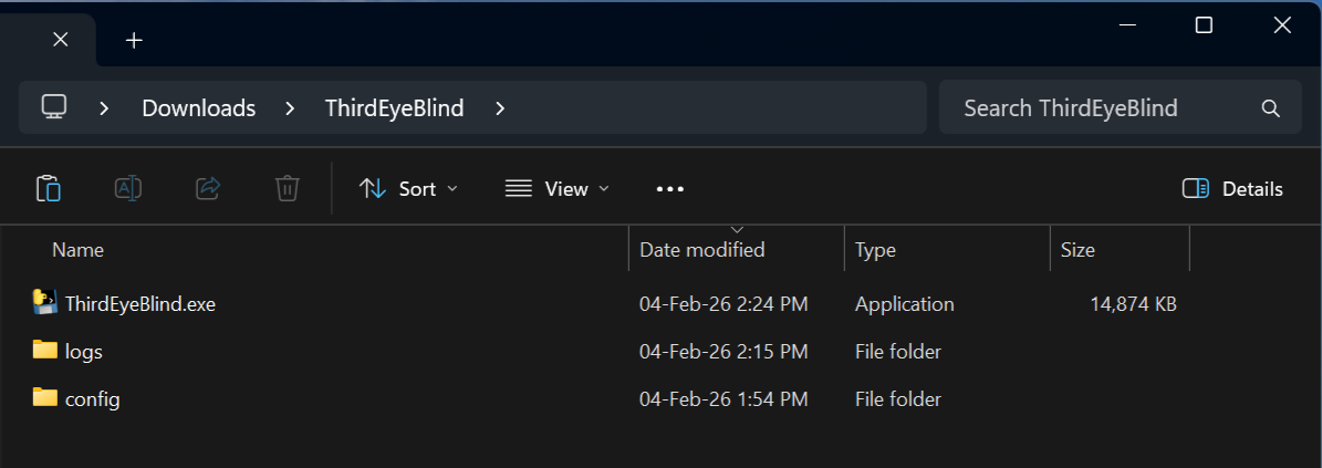 The name of the program is an homage to a 90’s rock band. Config folder contains configuration of program shortcut to launch / terminate. Logs folder contains the log file for system metrics.