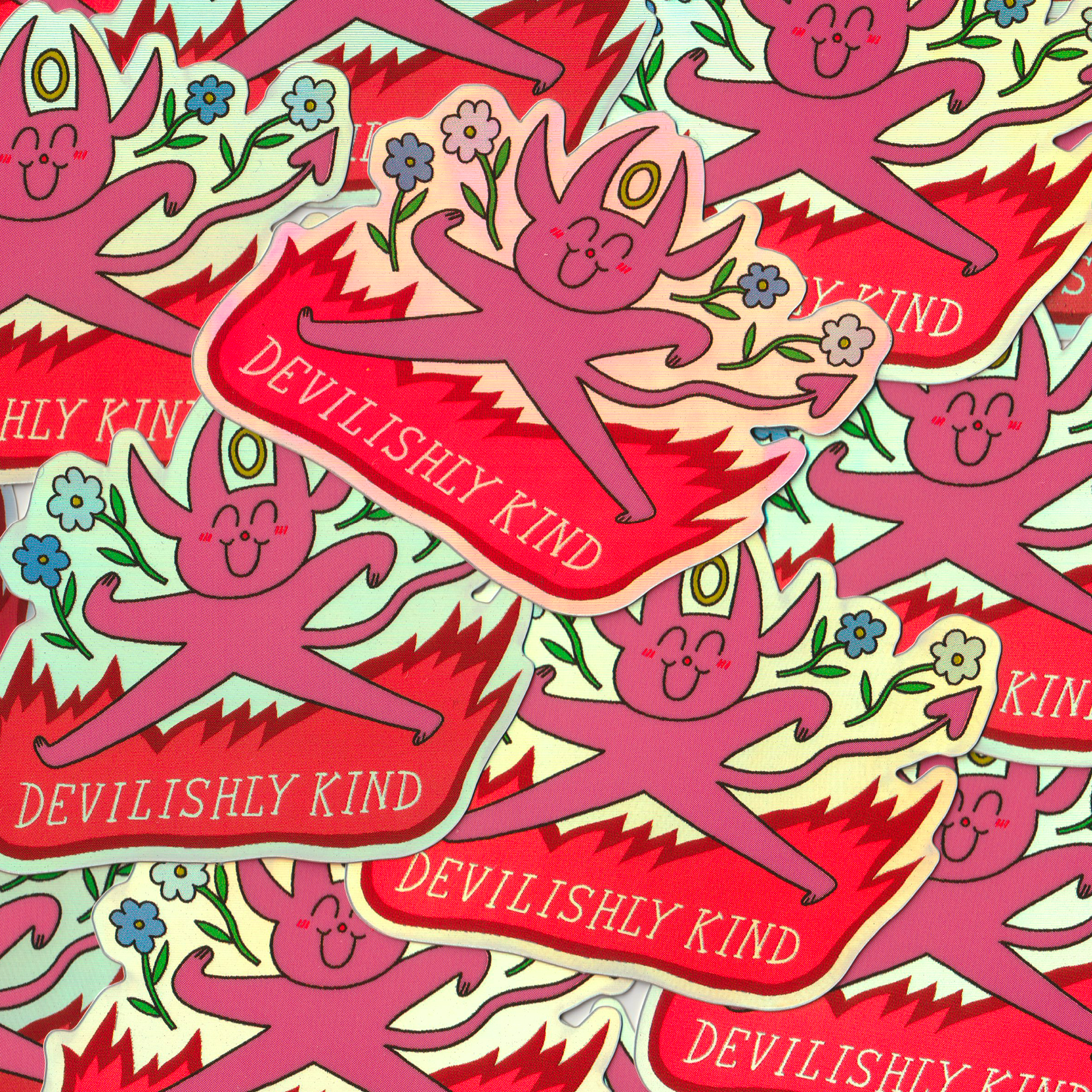 Devilishly kind - Sticker