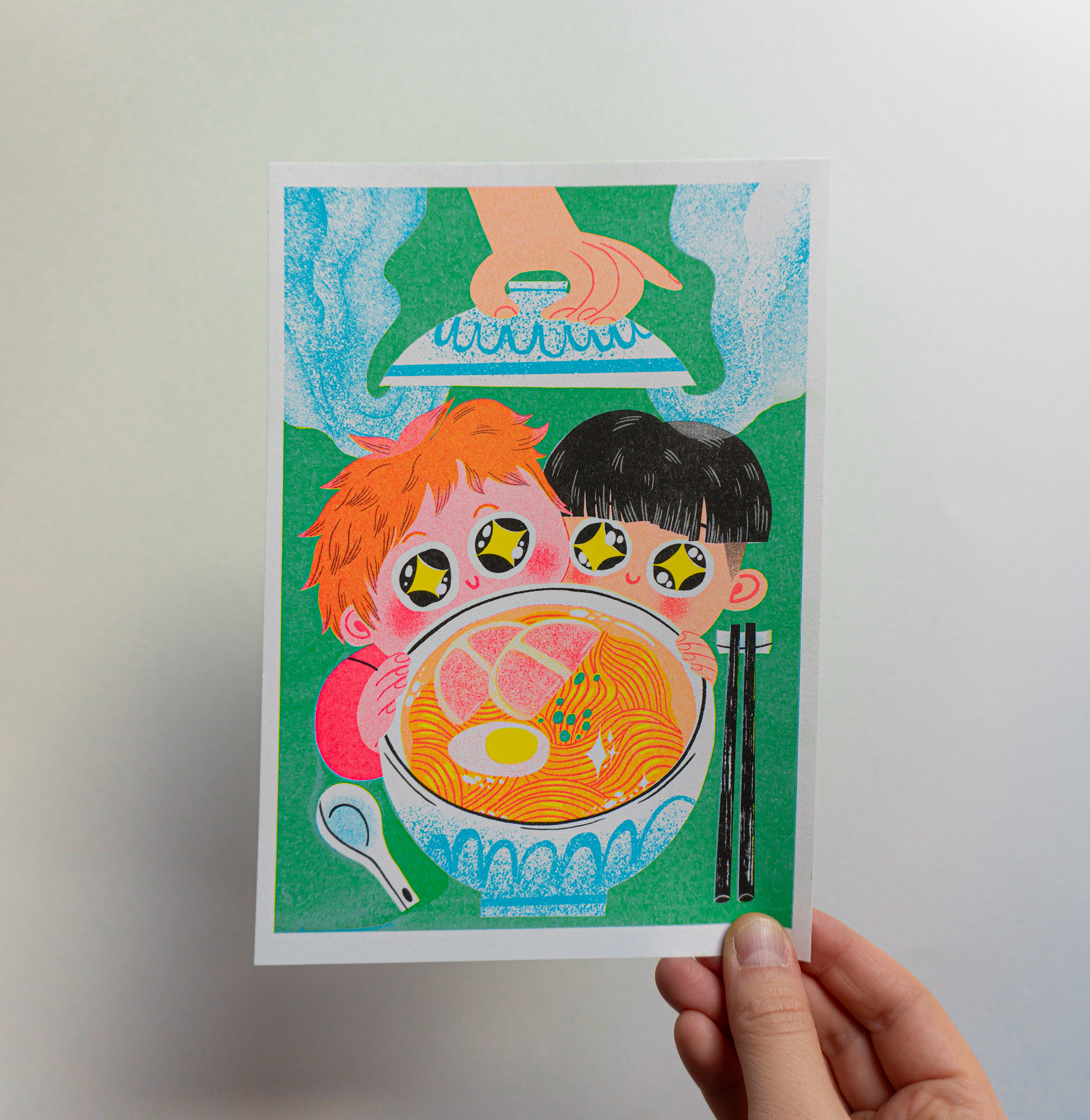 Ramen fumant - A5