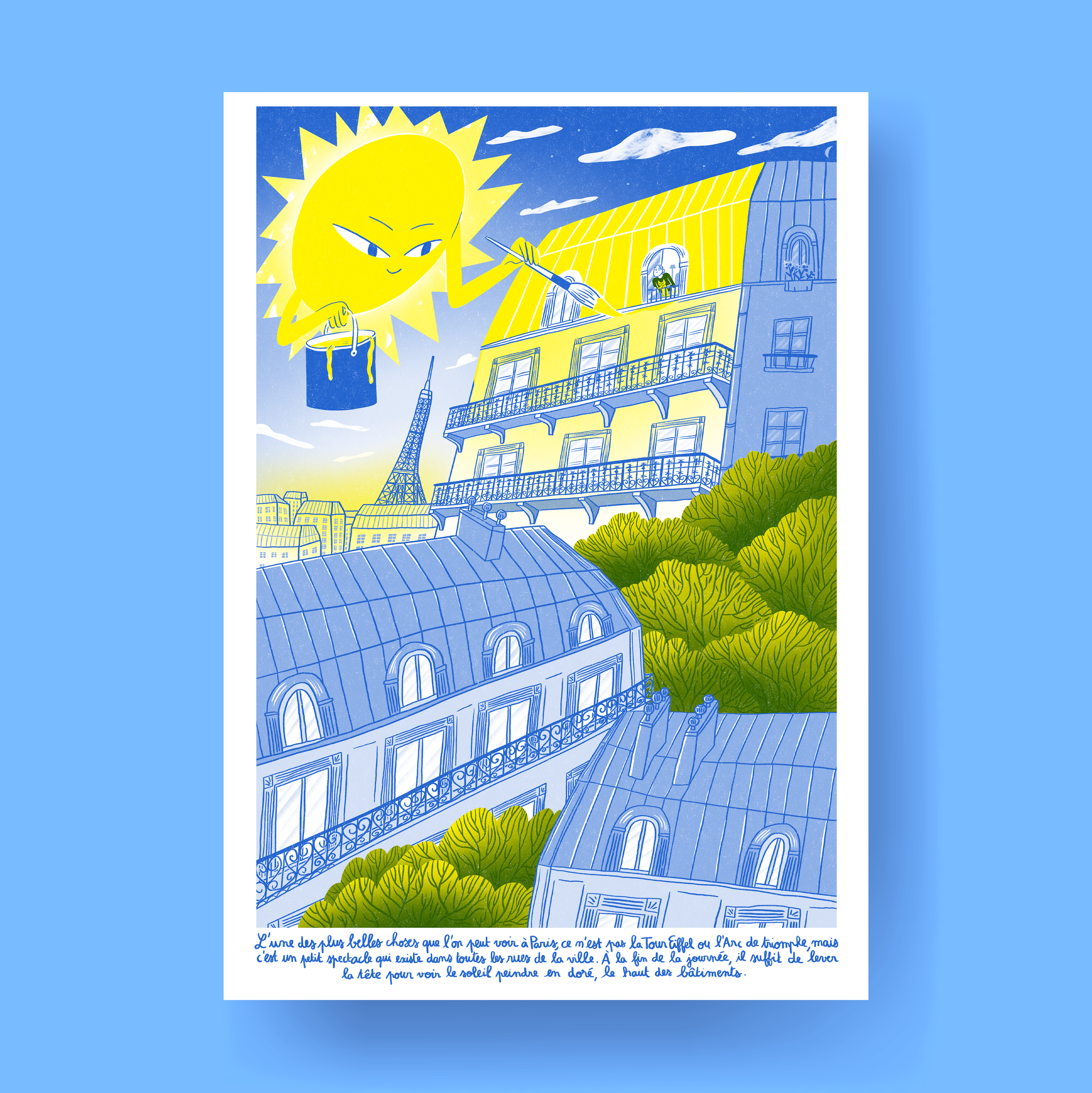 Le soleil à Paris - A3