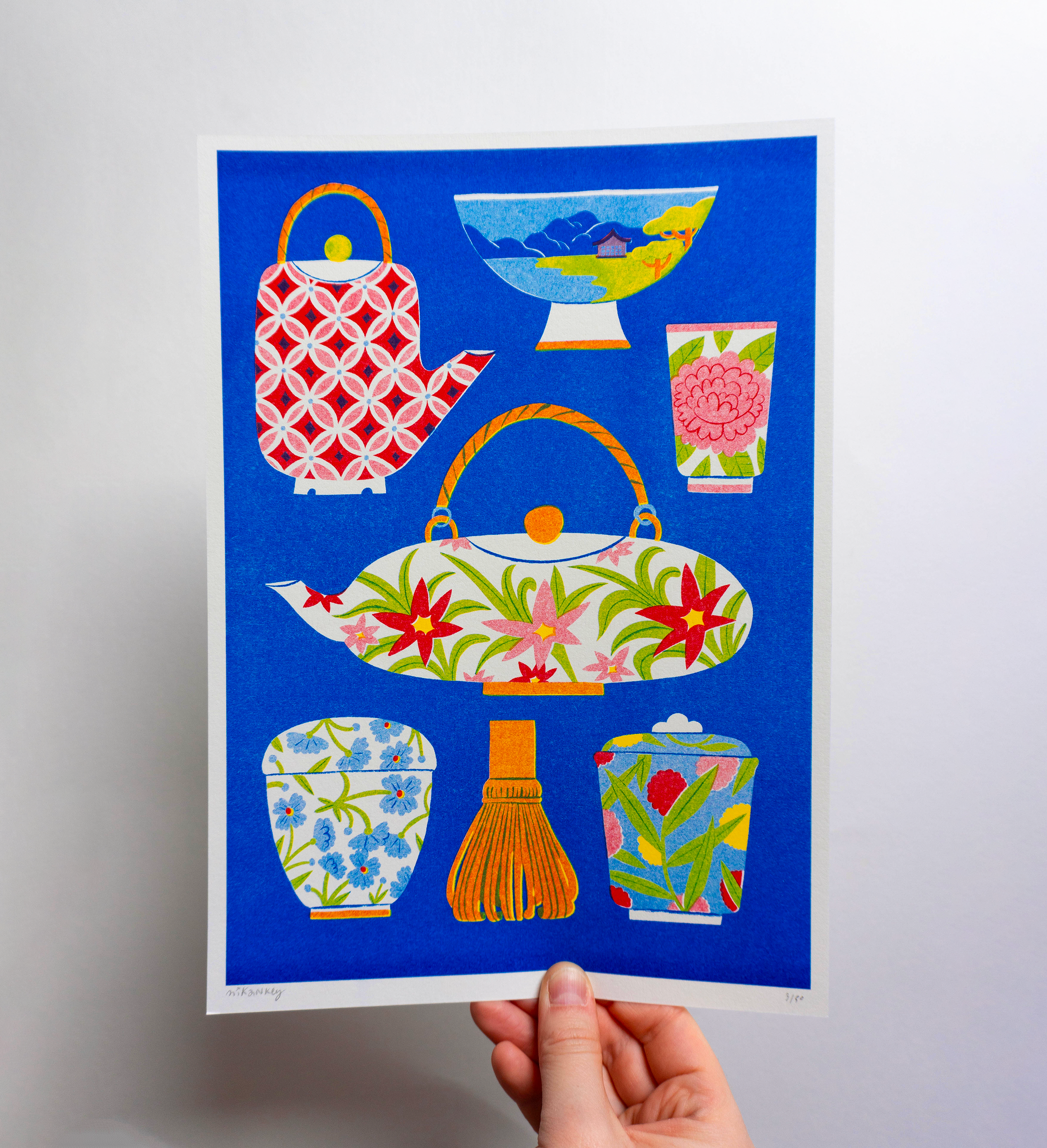 J'aime le thé - A4 RISO