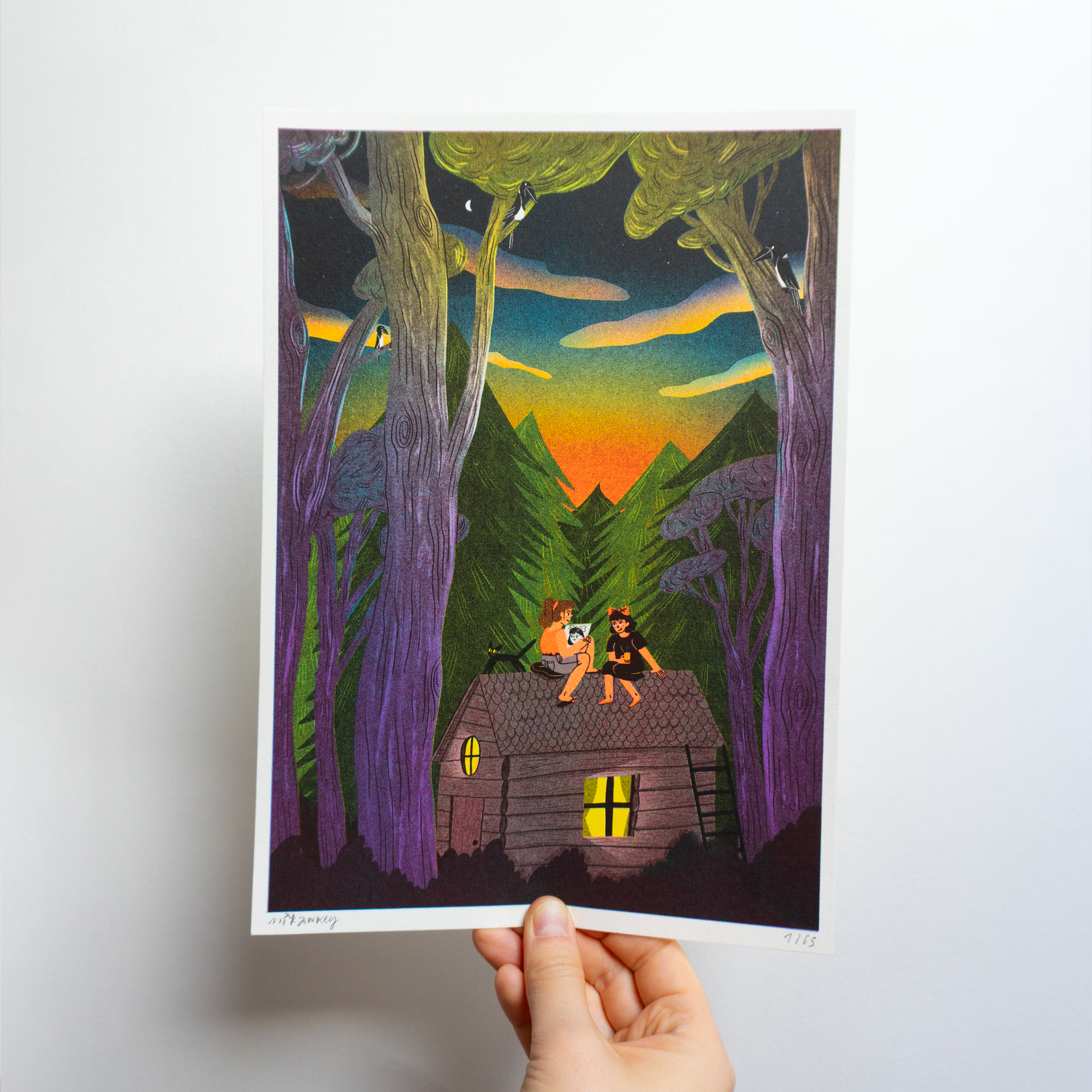 Sur le toit - RISO A4 — Mikankey