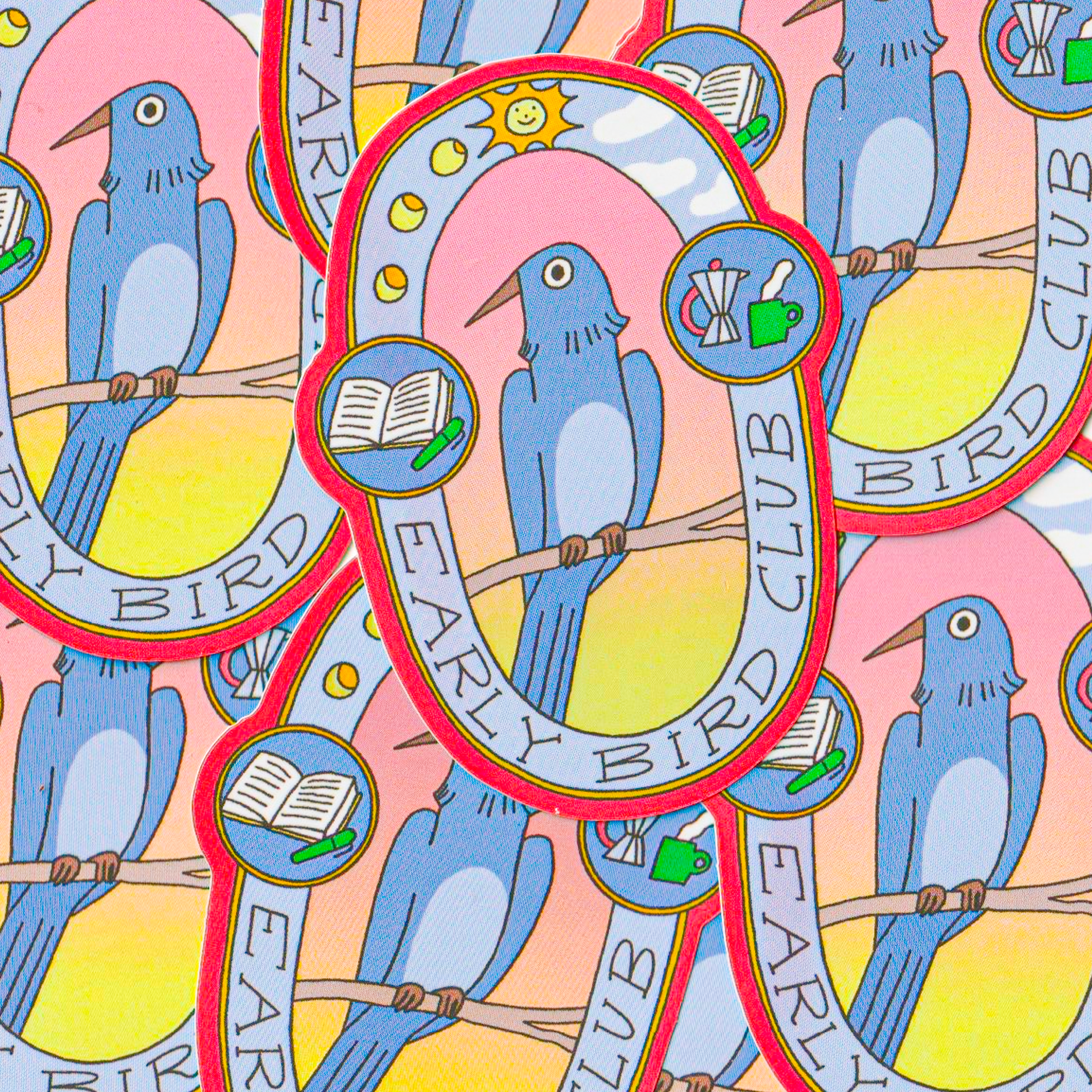 Early bird club - Sticker