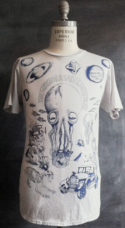 NEW GHOST OF A SABER TOOTH TIGER SHIRTS!