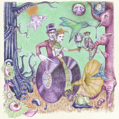"JARDIN DU LUXEMBOURG" SINGLE BY THE GHOST OF A SABER TOOTH TIGER
