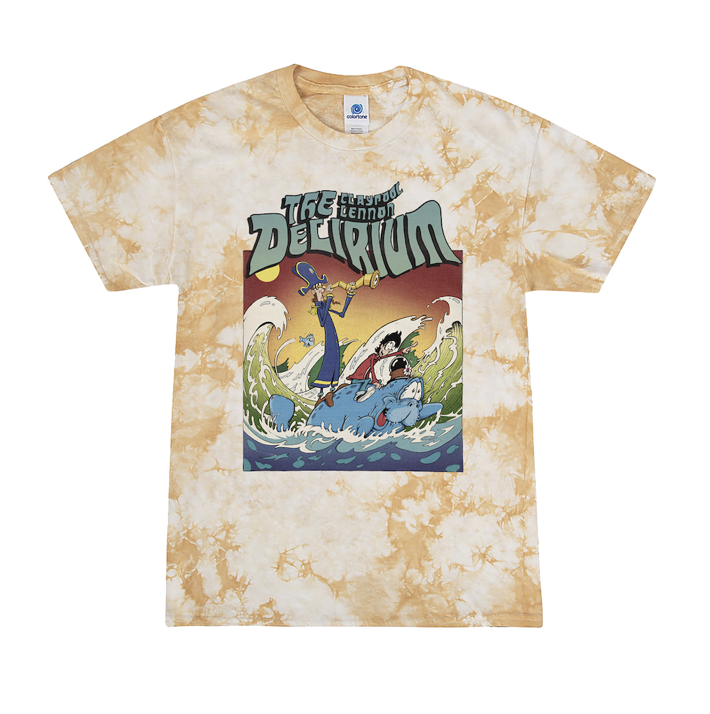 Claypool Lennon Delirium Manatee Tie Dye T-shirt