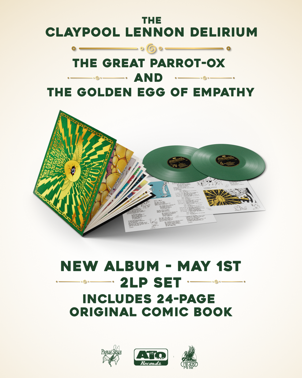 The Claypool Lennon Delirium - The Great Parrot-Ox and The Golden
