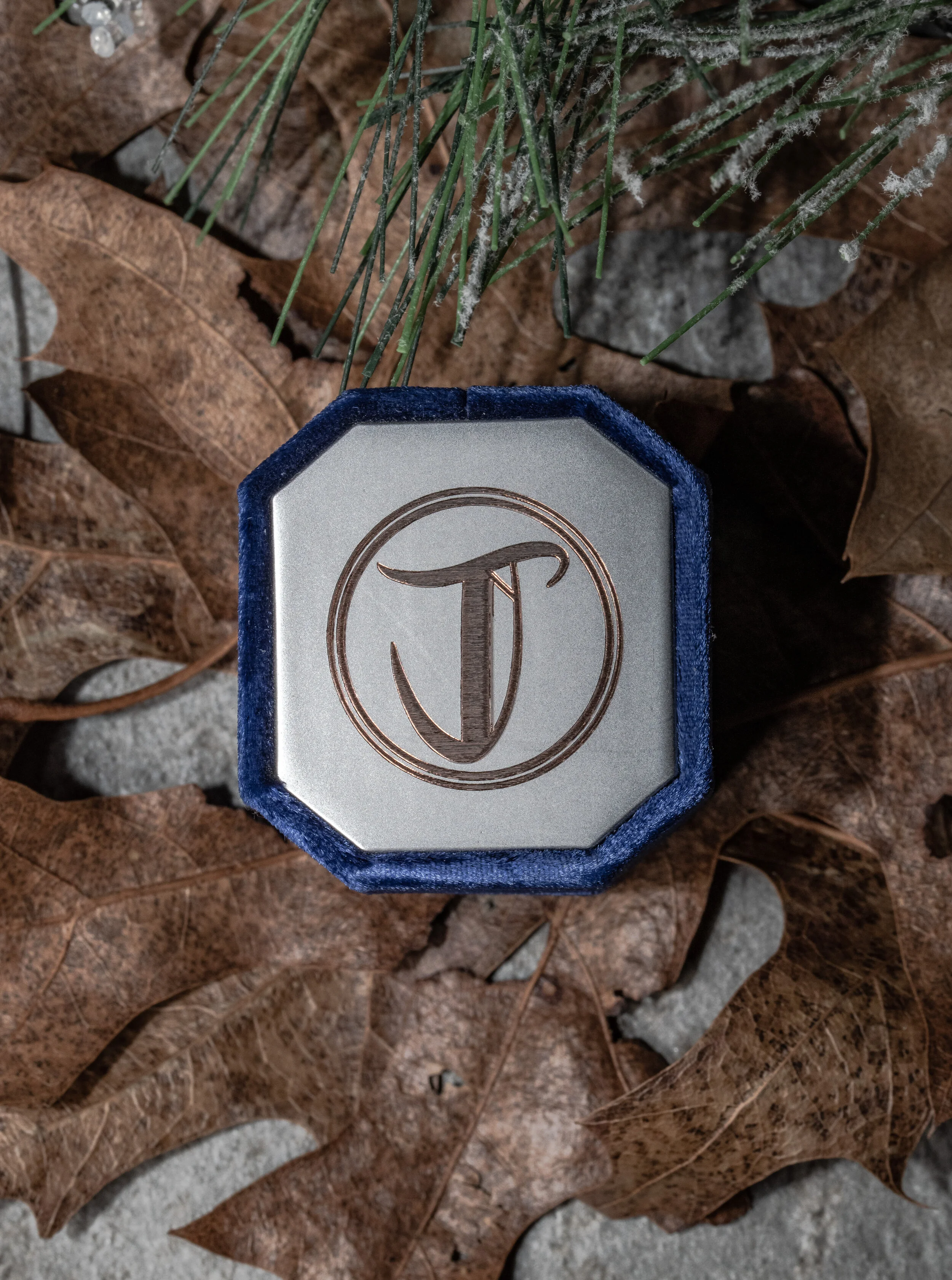 Engagement Ring Box - Leaves and slate.jpg