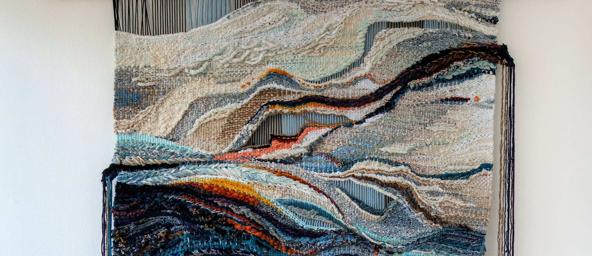 Front view of artwork titled 'Canadian Prairies' by Myroslava Boikiv