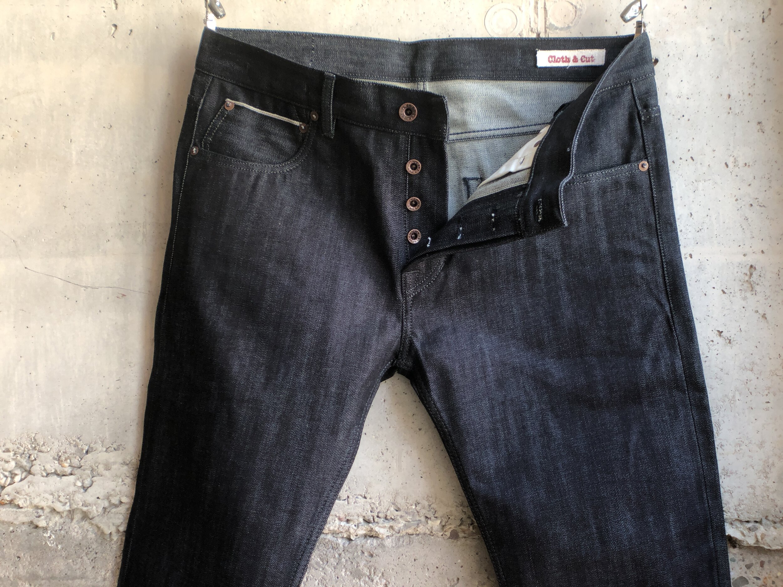 Premium Italian Denim Slim Fit, Indigo Rinse | Peter Manning NYC