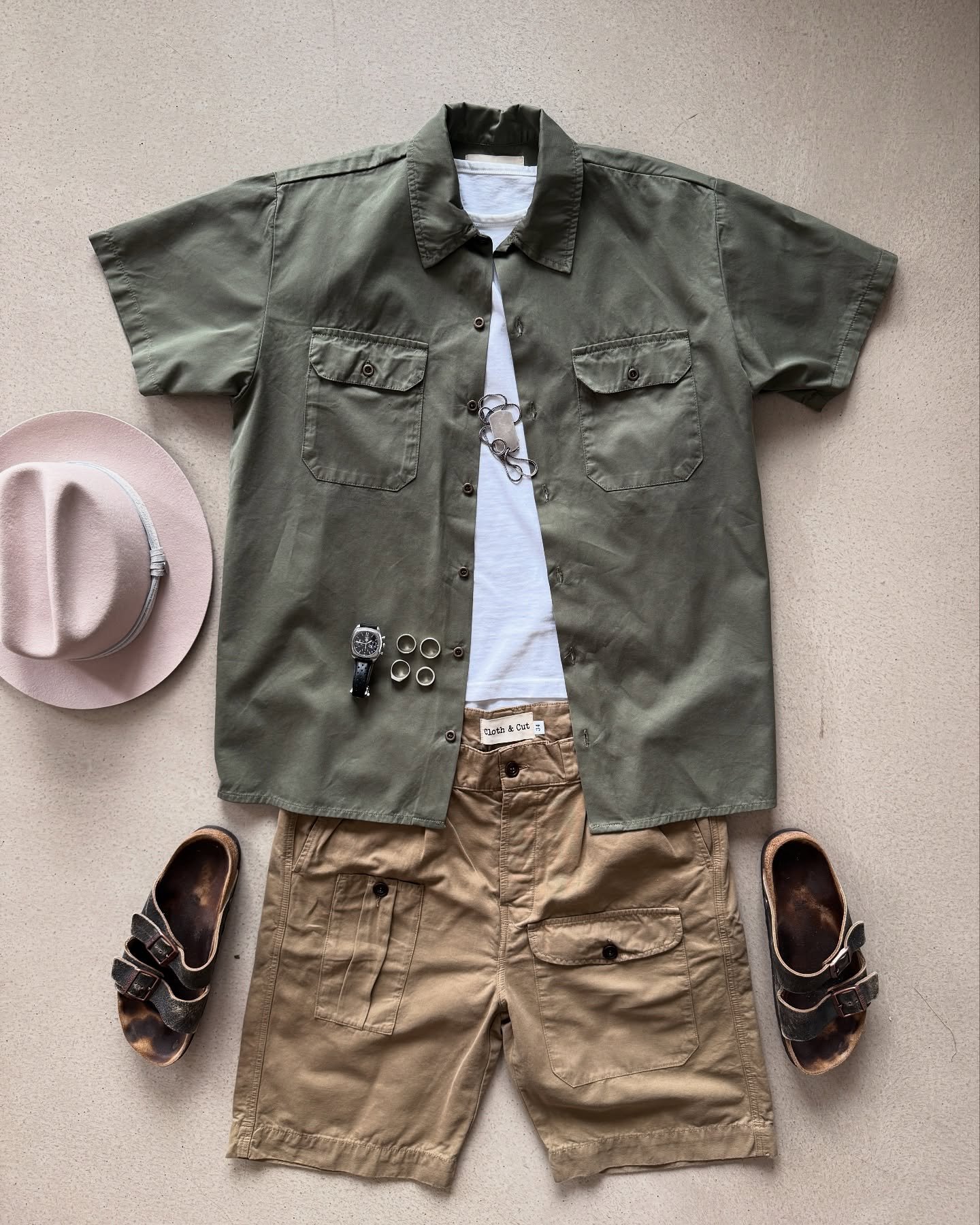 So Summer is here, so here&rsquo;s some kit for it
C&amp;C OG-107
3 Colours - Khaki, Olive Green &amp; Olive Drab 
Sizes - Small - 3XL 
Swiss Army Gurkha Shorts
Sizes 30-42 

Military Style &amp; Workwear Inspired 

Performance fabric &amp; construct