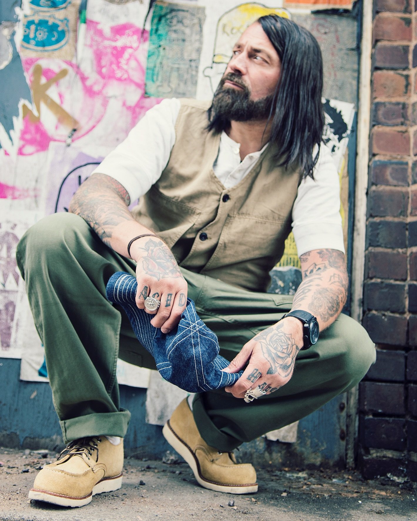 #looksgoodactstough 
Linen Portland Vest - 2 colours Tan &amp; Olive Drab - Sizes S - 3XL 
Swiss army HBT Fatigues - 4 colours
Sizes 30-42

Military Style &amp; Workwear Inspired 

Performance fabric &amp; construction led

Classic heritage pieces.

