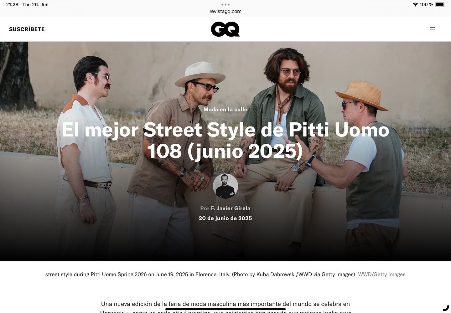 A big thank you to @gqspain @kukukuba for featuring us in their @pittiuomo_official street style article, they captured us doing a mini shoot with @1932.co @bg_vintage_bg @_pier.j_ &amp; yours truly ✌️📸

Military Style &amp; Workwear Inspired 

Perf