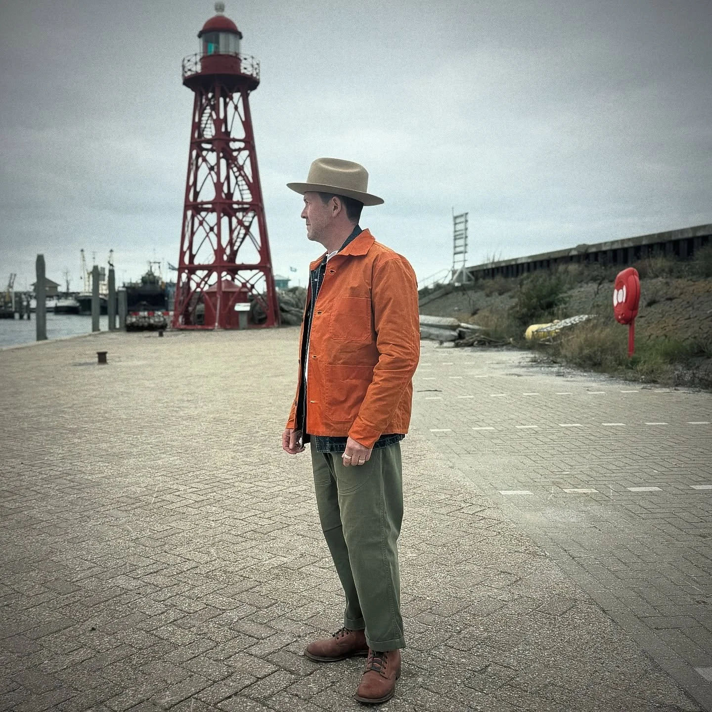 Last few days of preorder for 10% off this AW25 piece  Dirty Orange Antique Wax Chore Coat.
CODE -  AWWAX25
Sizes Small - 5 XL

Military &amp; Workwear Style Inspired. 

Performance fabric &amp; construction led.

Classic heritage pieces

#clothandcu