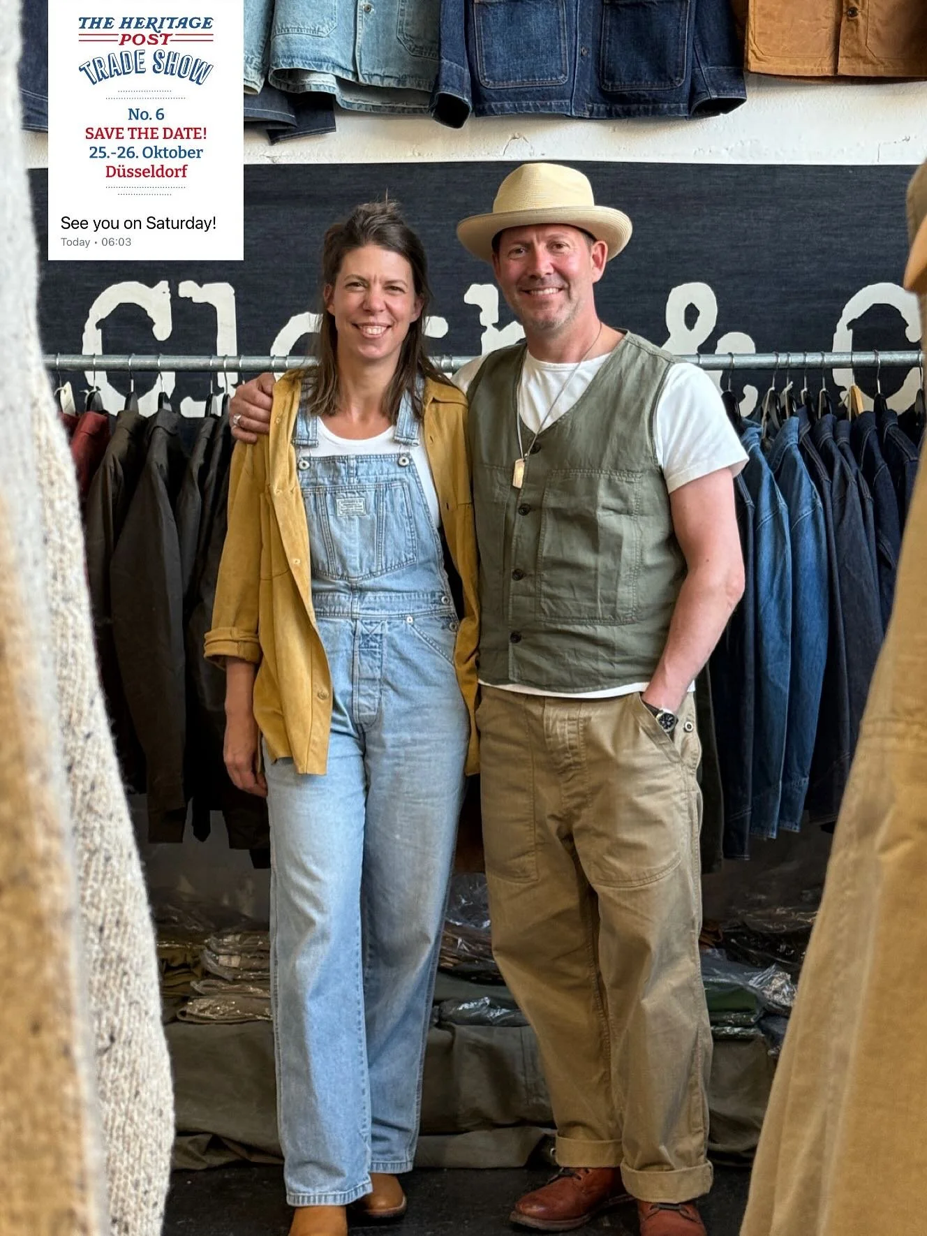 Almost there! We are in our usual location, if you don&rsquo;t know where that is just swipe for the Sitemap 😁
We&rsquo;re looking forward to seeing friends, old and new

@theheritageposttradeshow 
@theheritagepost

Military Style &amp; Workwear Ins