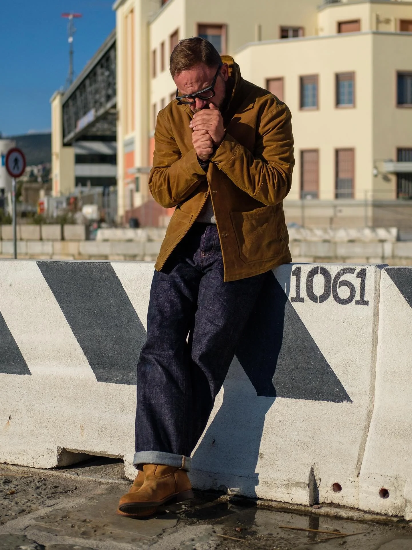 Last few of our Limited to 25 &ndash; Mackinaw Chore Coat
Sizes available
Small (2) &ndash; 2XL (4) &ndash; 3XL (1) &ndash; 4XL (1) &ndash; 5XL (1)

15 oz Waxed Cotton

AW Hainsworth 100% Wool lining

This version of our waxed cotton chore coat is tu