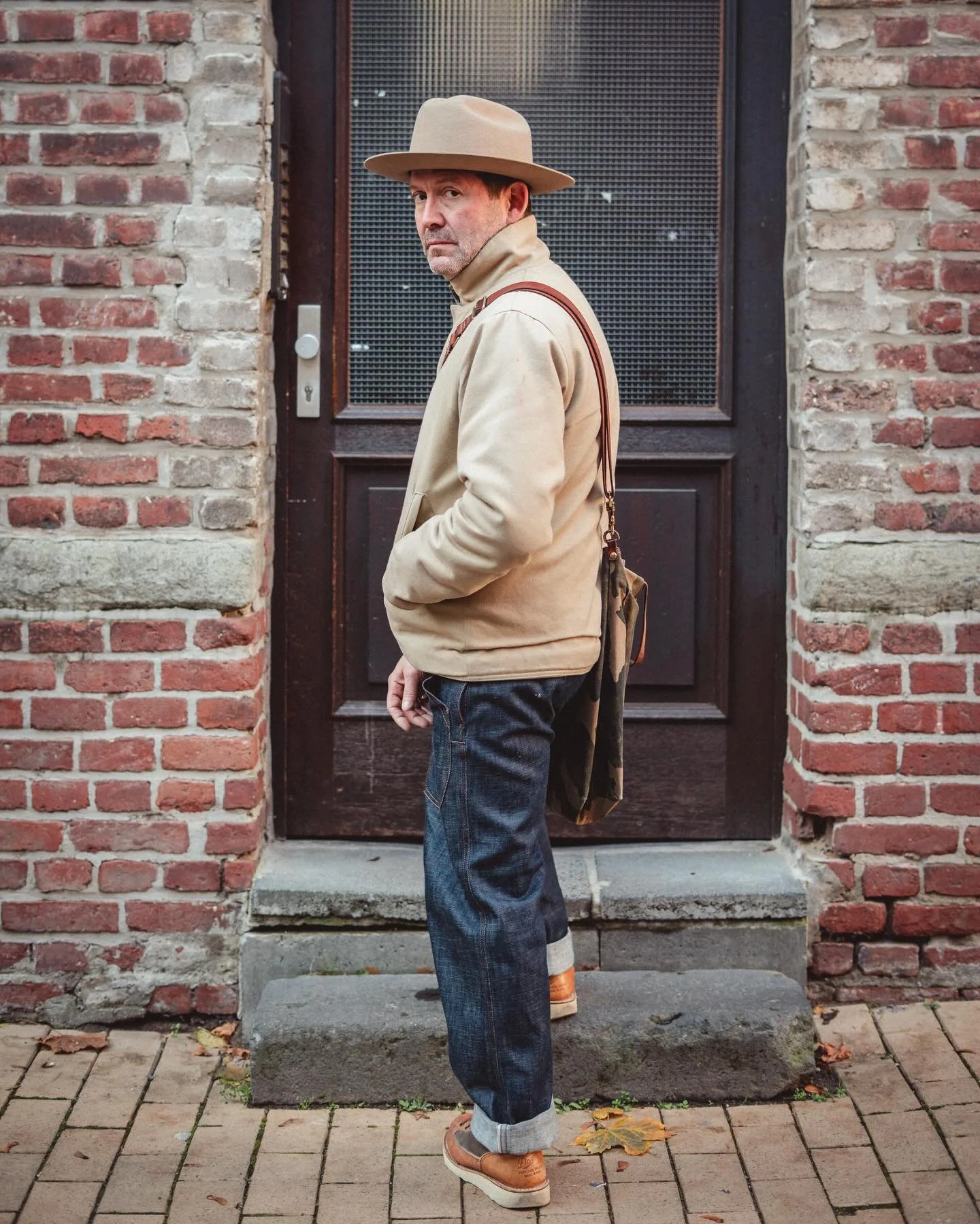 ⚓️The iconic N1-DC ⚓️NOW IN STOCK⚓️

12oz. Halley Stevenson Dry Waxed Canvas Twill outer

Lambswool fur lining and collar

Undercollar zig-zag stitching

Buttoned Throat latch

6 - Corozo nut buttons with placket front closure &amp; hidden - YKK zipp