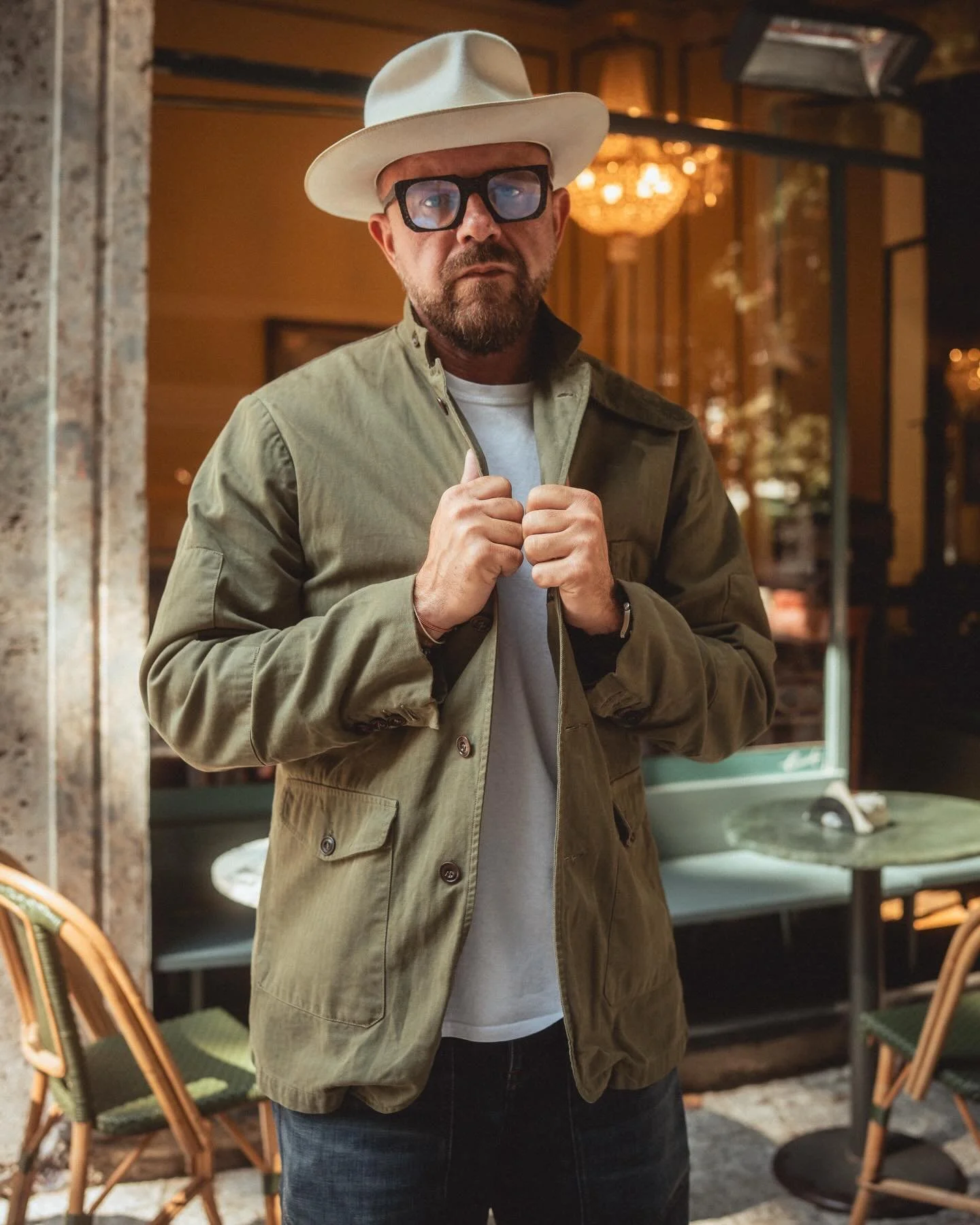 Weekend coffee kit ☕️🤠
- British Army Battle Dress Herringbone Twill Blazer 
4 Colors - Sizes Small - 3XL 
- Swiss Army Fatigues in Denim - AVAILABLE NOW FOR DESPATCH 2 JANUARY

Military Style &amp; Workwear Inspired. 
Performance fabric &amp; const