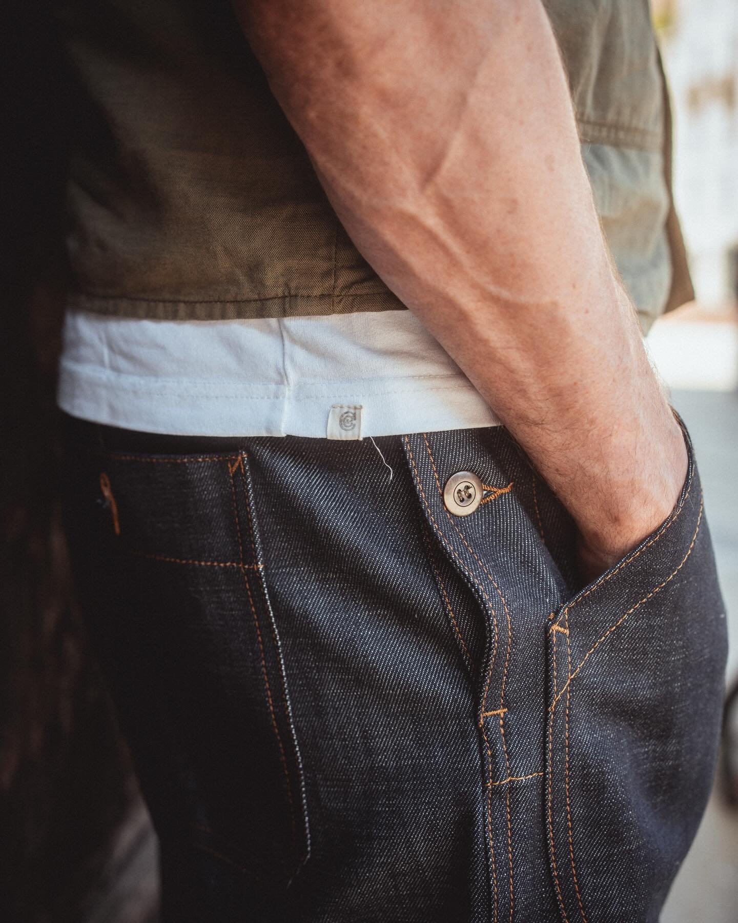 #looksgoodactstough 
Swiss Army Fatigues in Denim (Raw or Wash) -: available to order for despatch 2 January

Military Style &amp; Workwear Inspired 

Performance fabric &amp; construction led

Classic heritage pieces.

#newwornloved #clothandcut #vi