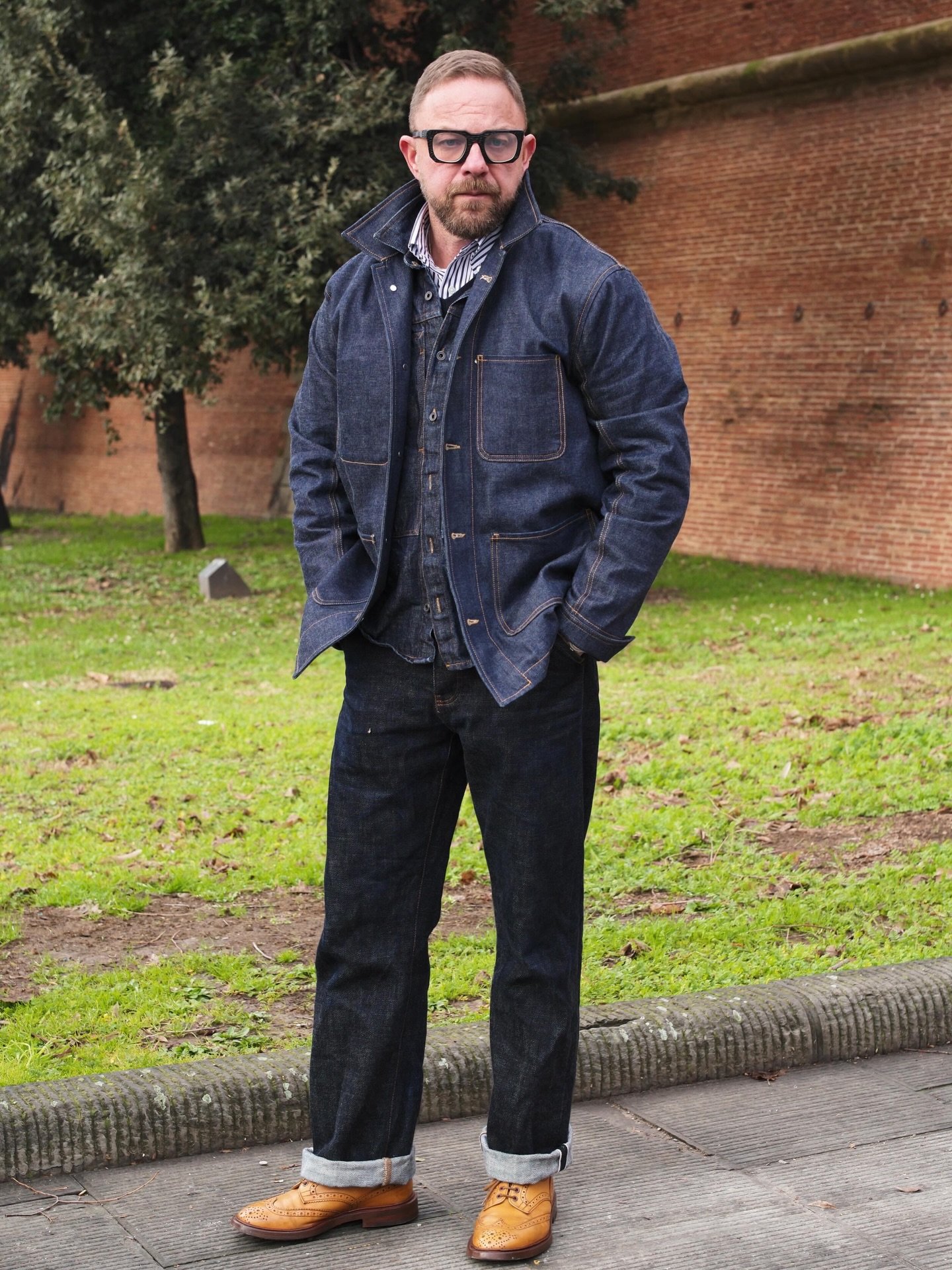 💙Some Denim💙 
- 15oz Chore Coat made with Nehon Menpu Selvedge Denim
- 21oz Loose Fit Straight / Wide Leg

Military &amp; Workwear Style Inspired. 

Performance fabric &amp; construction led.

Classic heritage pieces.

#clothandcut #newwornloved #d