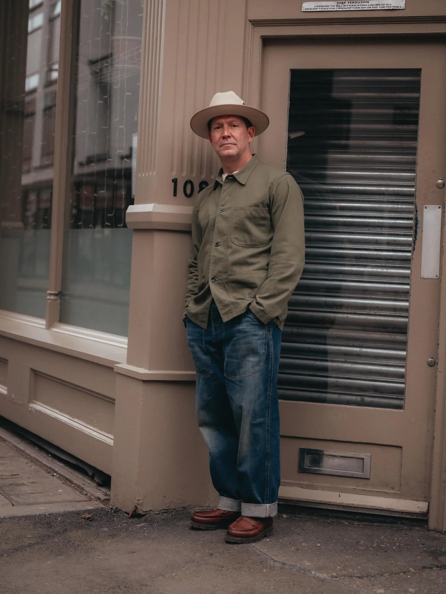 N-3 Utility Jacket - A new upcoming release -  Join the newsletter to get yours first - Link in profile ⬆️ - 2 versions to be available organic HBT &amp; Dry Wax HBT Halley Stevenson (last pic) 
A late 1930s U.S. Navy design, worn across naval and Ma