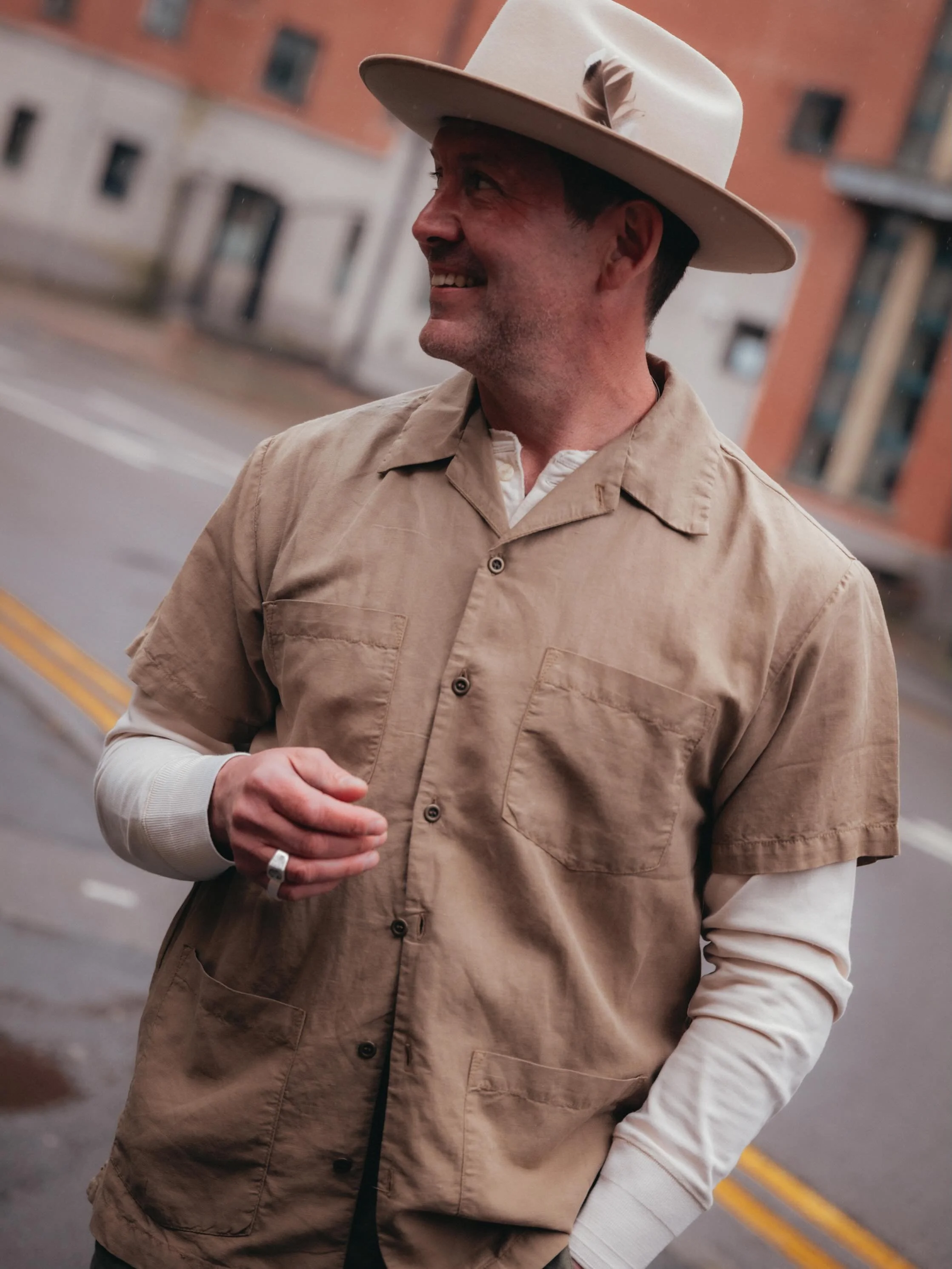 Summer Linen 

Our Jungle Shirt &amp; Swiss Army Fatigues in Linen Cotton 
Available for PREORDER now  LINEN10 - code valid 7 days

Delivery wc18 May or at the @theheritagepost next weekend

Military Style &amp; Workwear Inspired. 
Performance fabric