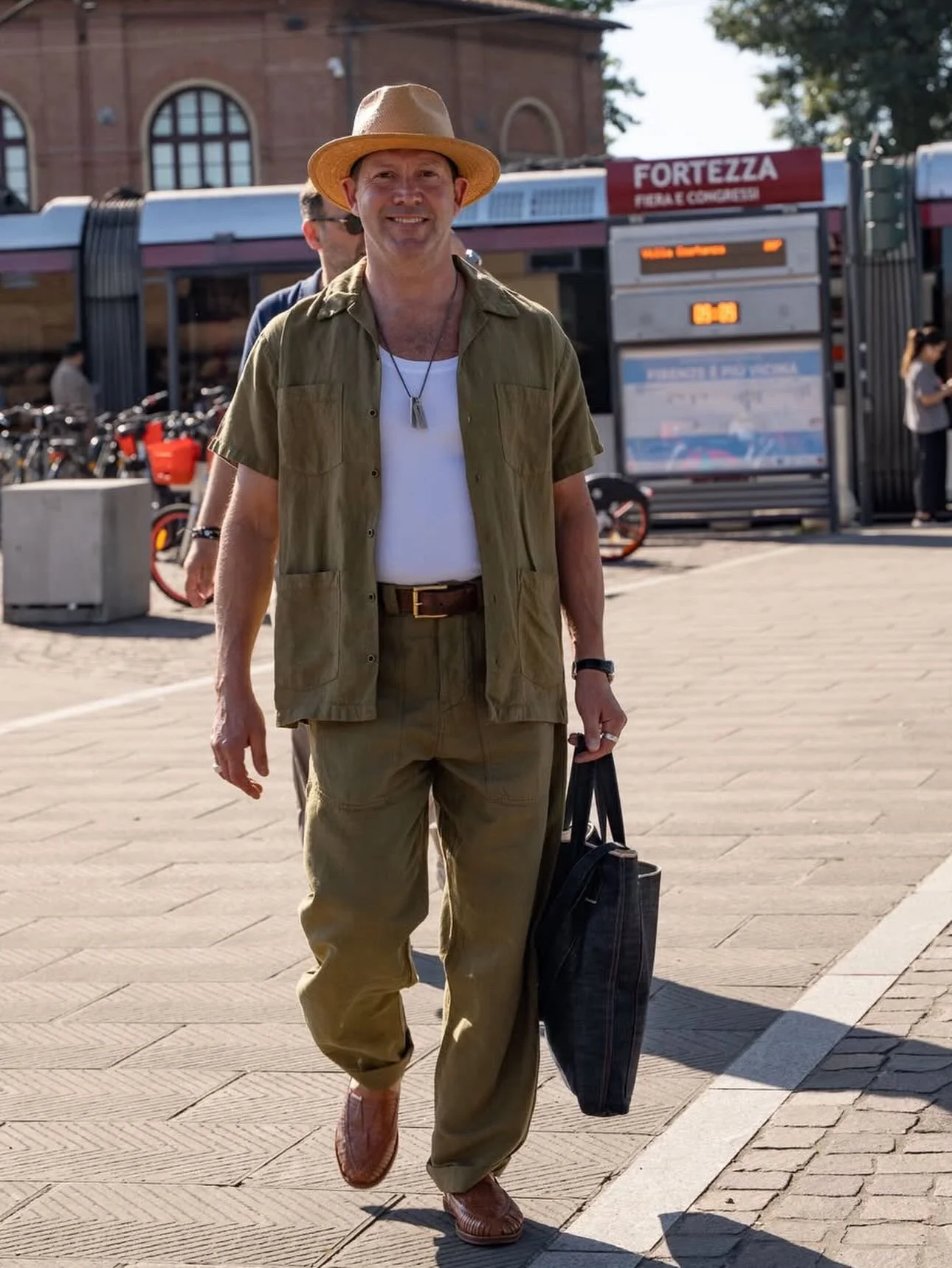 Unofficial suiting in linen / cotton in olive green, trying to stay cool 🌞 
-Jungle Shirts in Linen/ Cotton
-Swiss Army Fatigues in Linen / Cotton
-Huaraches

@johnmichael_nyc 📸

Military Style &amp; Workwear Inspired 

Performance fabric &amp; con