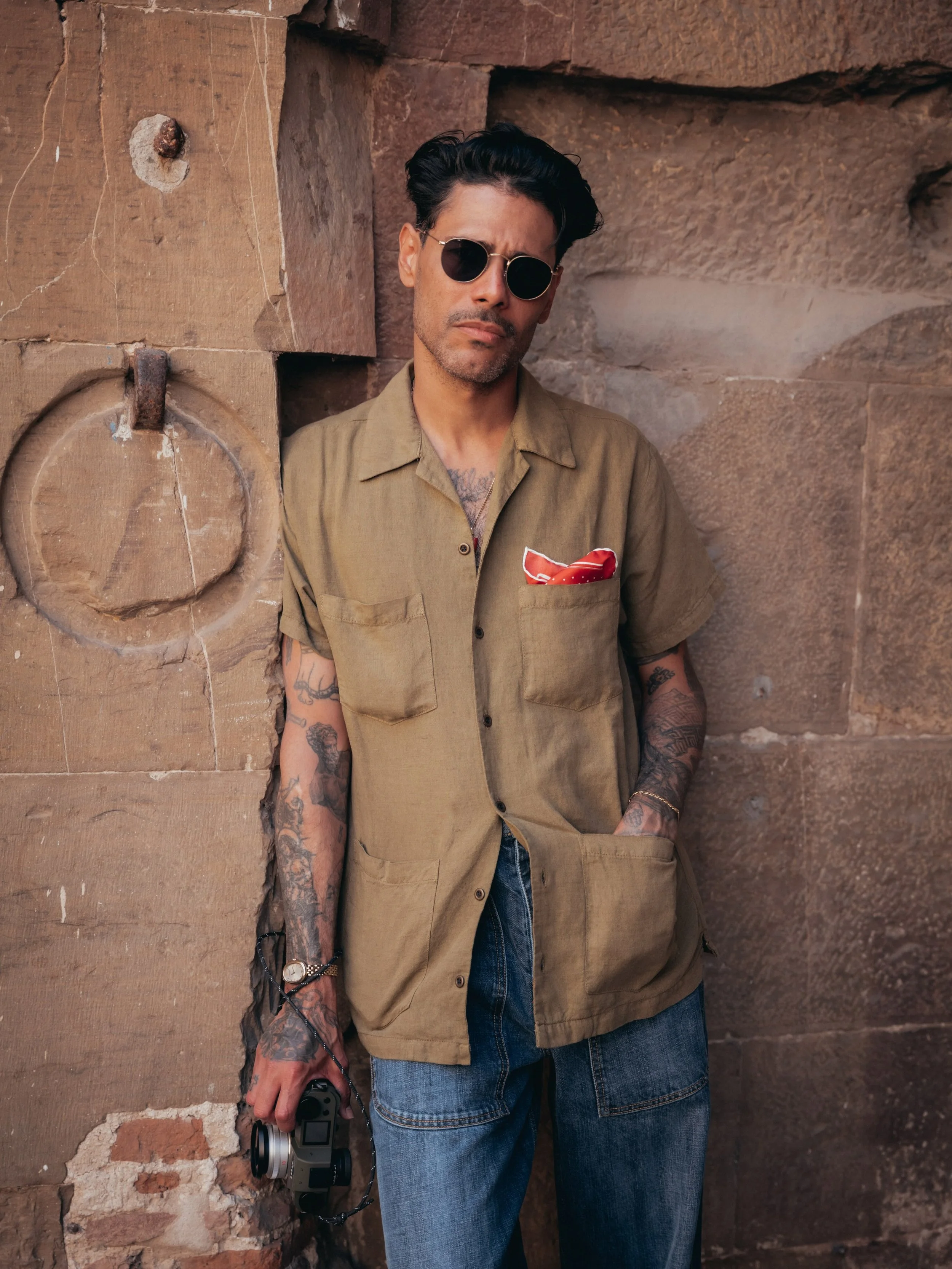 - Jungle Shirt in Linen / Cotton
- Swiss Army Fatigues in Selvedge

@d_watso 📸

Military Style &amp; Workwear Inspired 

Performance fabric &amp; construction led

Classic heritage pieces.

#newwornloved #clothandcut #vintagemilitarystyle  #ruggedst
