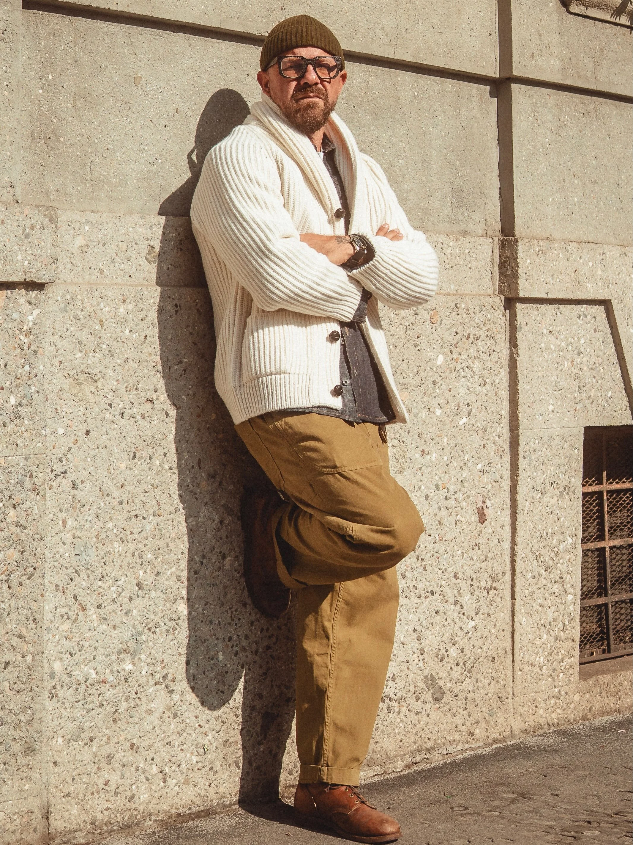 NEW + RESTOCK &mdash; THE FLY COLLAR &amp; SHAWL COLLAR CARDIGANS

A new cardigan. A heavyweight favourite returns.

Made in Scotland in collaboration with McGeorge of Scotland.

The Fly Collar Cardigan is new to Cloth &amp; Cut. Based on a distincti