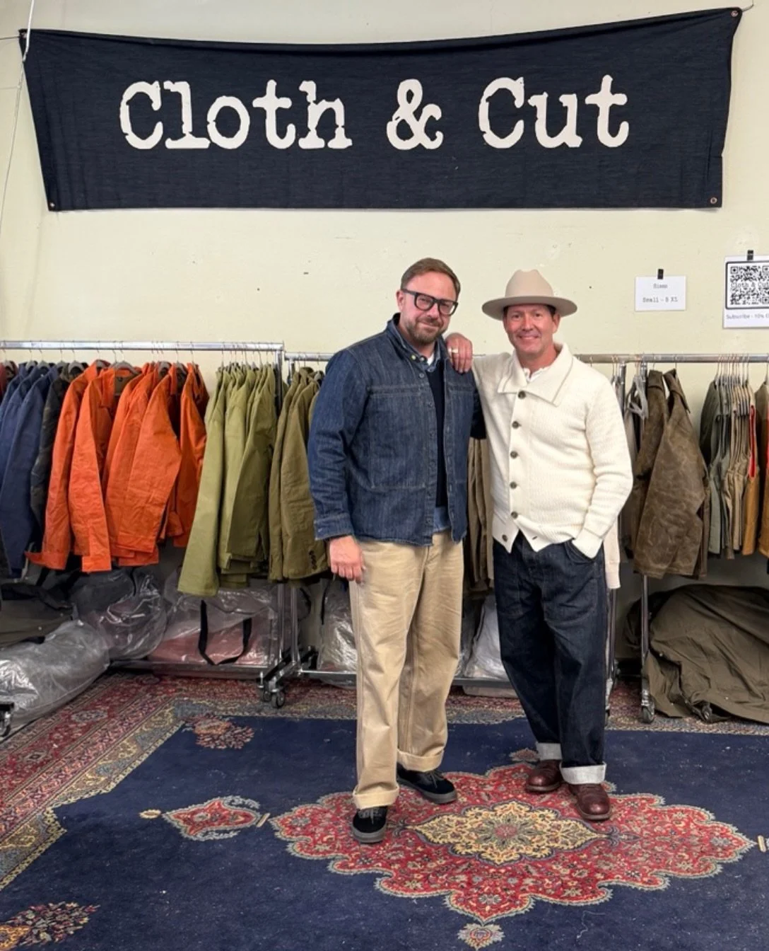 @frankfurtsecret @raffaelecavicchi 
Come and see us today and tomorrow 25 and 26 October

Military Style &amp; Workwear Inspired 

Performance fabric &amp; construction led

Classic heritage pieces.

#newwornloved #clothandcut #vintagemilitarystyle  