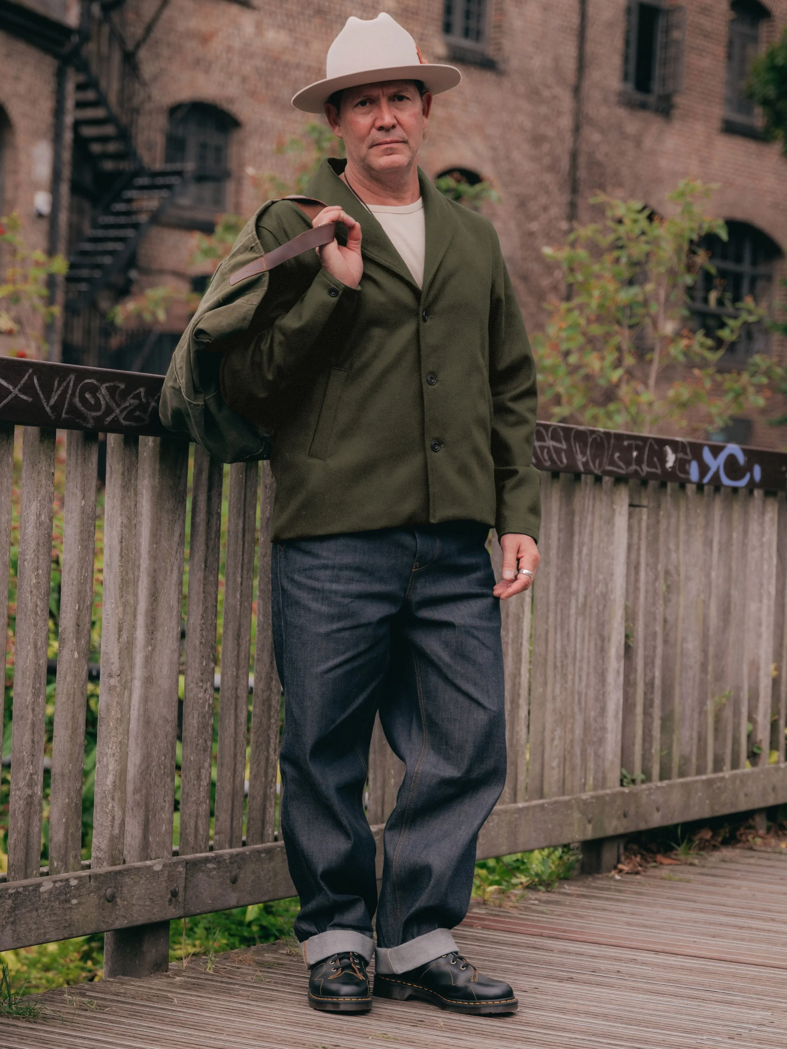 100% FUNDED 🤘 MELTON WOOL SHAWL COLLAR JACKET - LAST DAYS TO GET 20% OFF &amp; ONLY 30  LEFT 💙💚🤍

A considered reinterpretation of a classic naval workwear silhouette.

The shawl collar jacket has its roots in early 20th-century US Navy workwear.