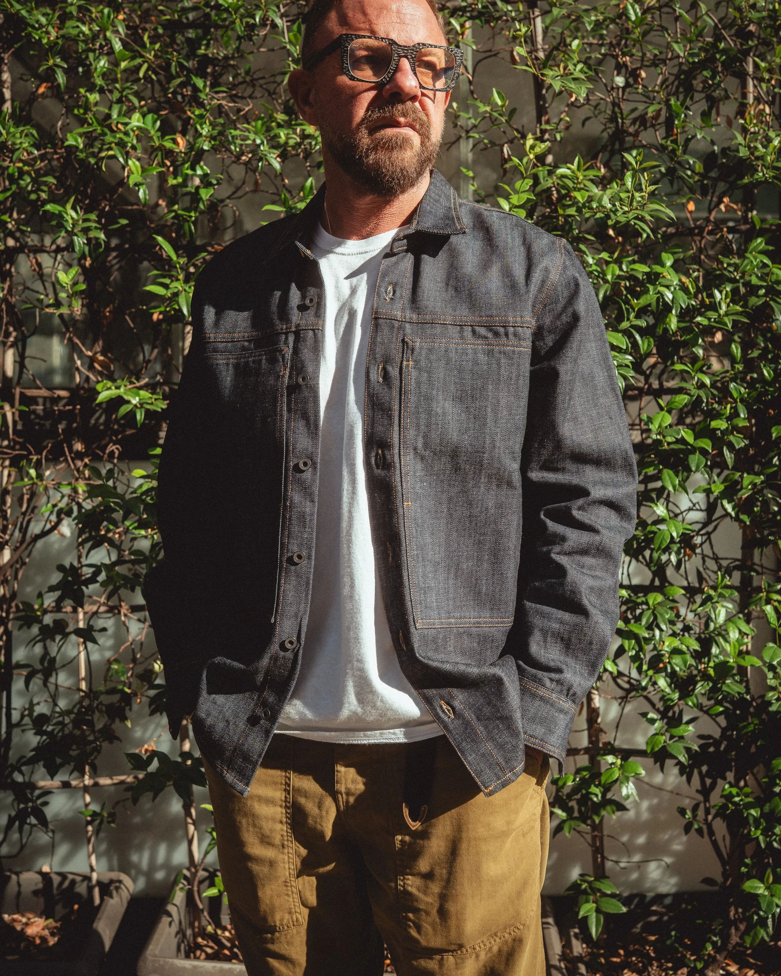 CCC Portland Denim Fatigue Overshirt