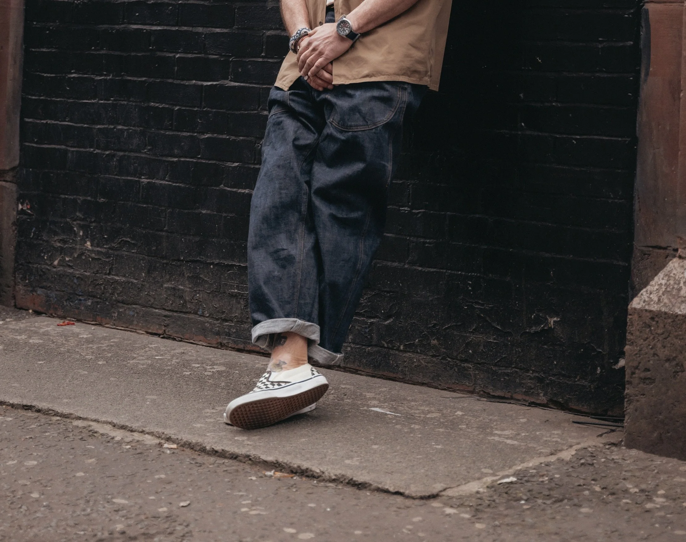 Swiss Army Fatigue  in Selvedge Denim