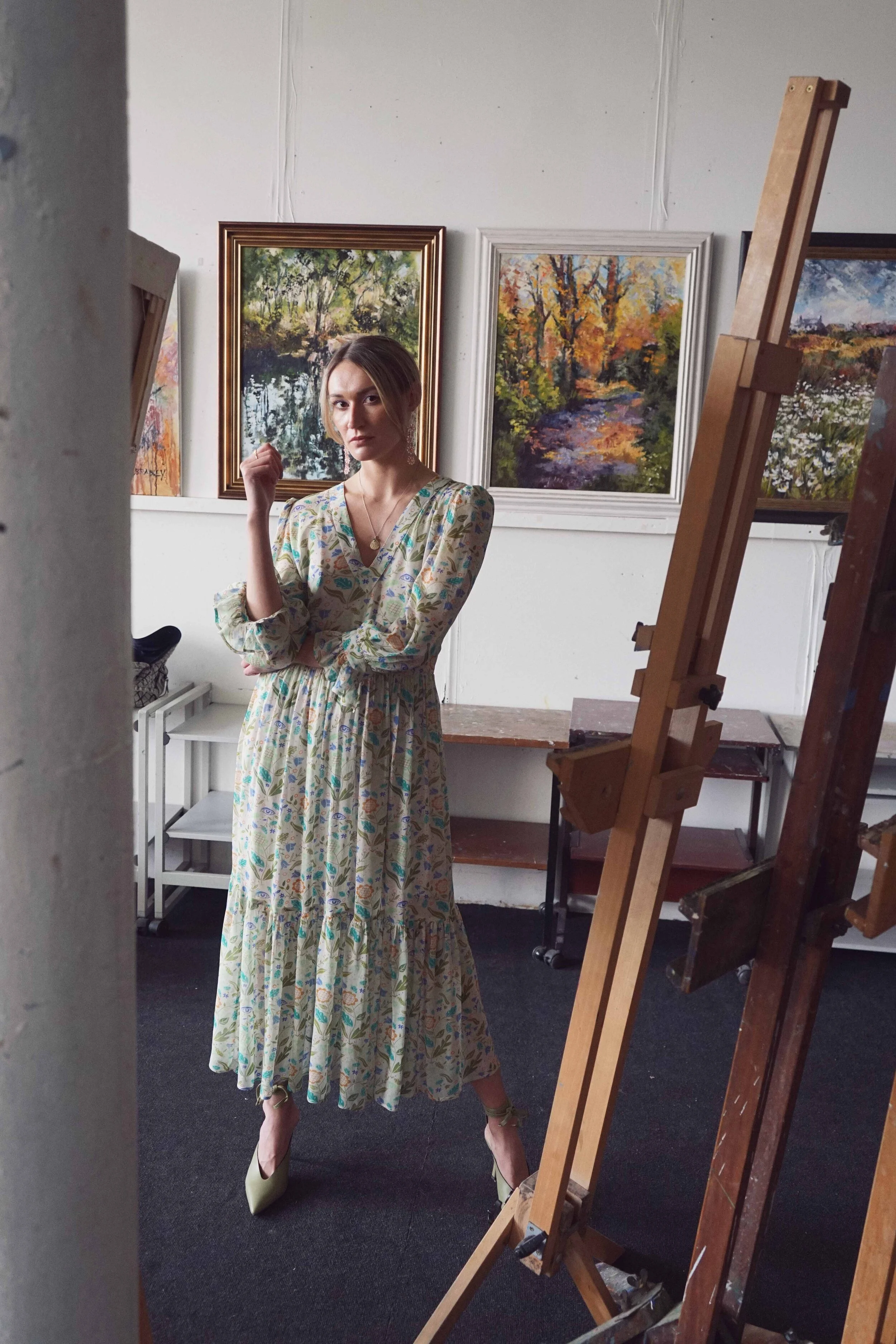 The Vanessa Bloomsbury Maxi Dress