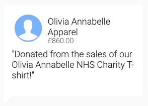 olivia annabelle nhs tshirt