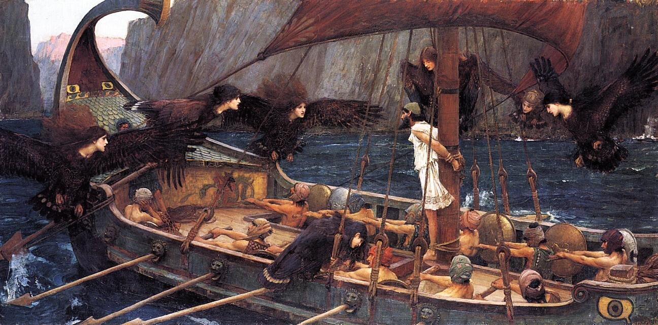 John William Waterhouse - Ulysses And The Sirens 1891