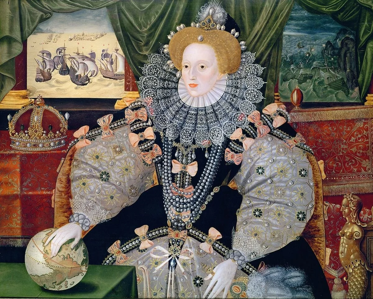 Elizabeth I, Armada Portrait, Artist Unknown