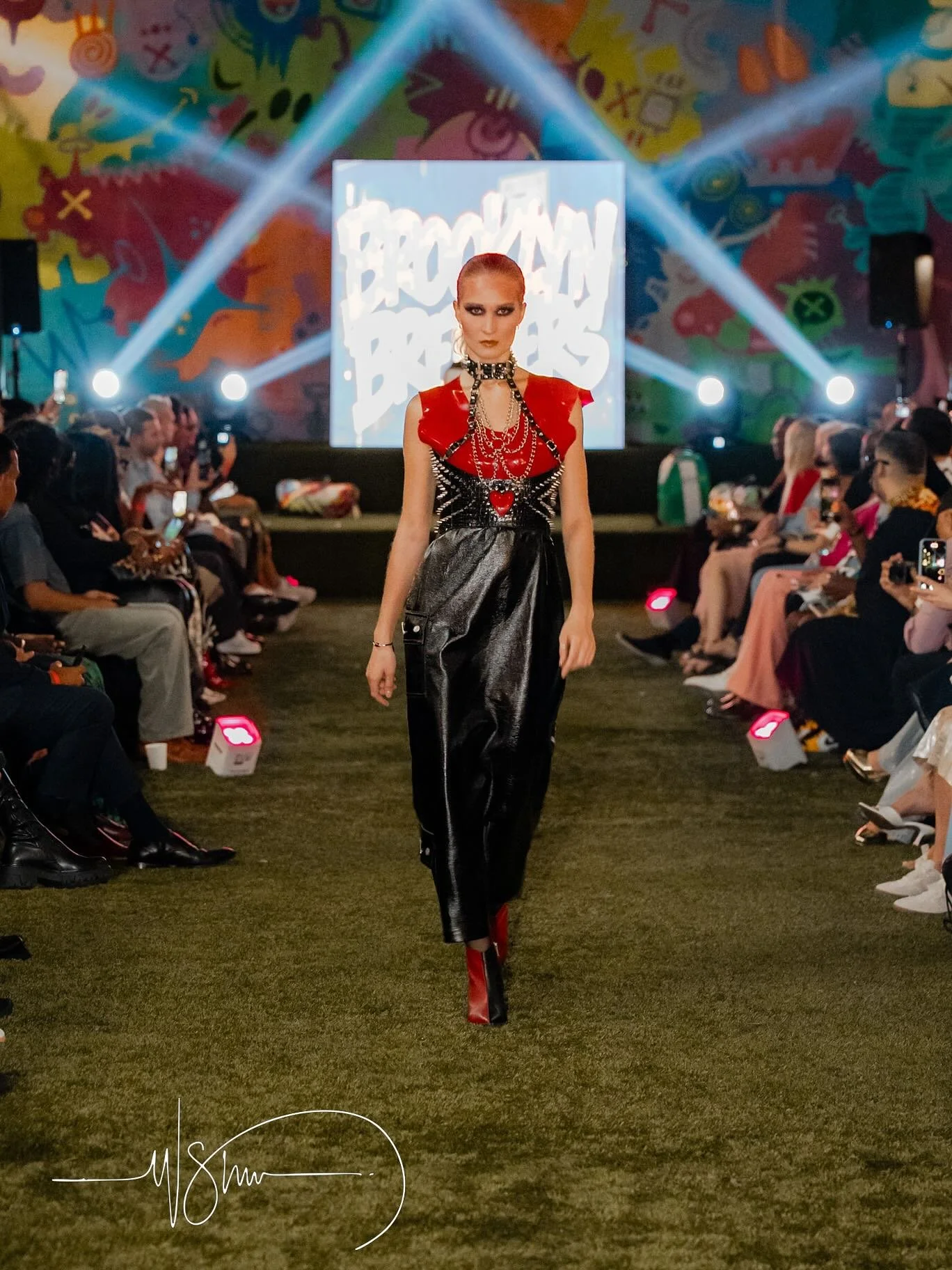 Wearing the F/W &lsquo;Love/Addiction&rsquo; red silicone top at @the_confessional_showroom_nyc &lsquo;Together We Rise&rsquo; show.

Model: @alina_aqua__ 
Production: @the_confessional_showroom_nyc 
Styling: @marielenagq20 @savannah.kofton @mikestal