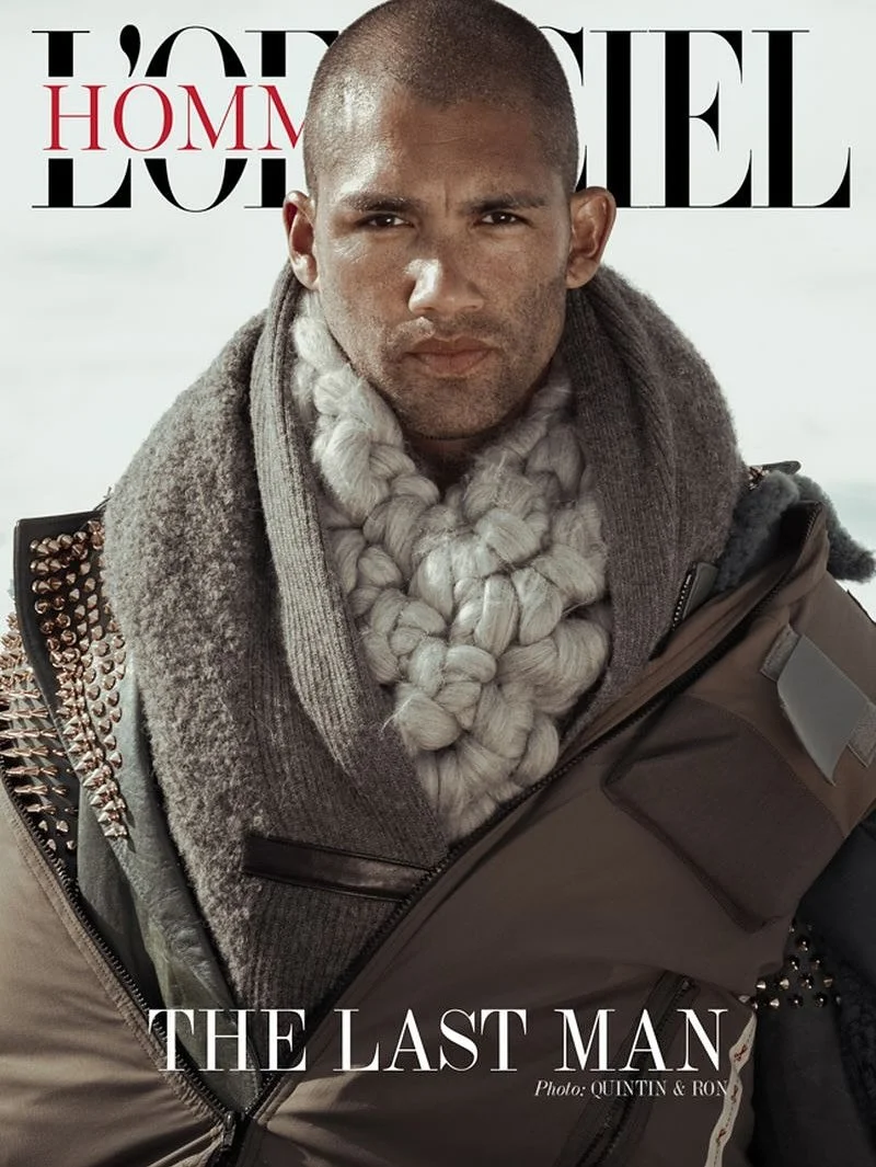 #throwback
I somehow missed this amazing editorial from a long time ago, the hand-crocheted wool shawl from my F/W 2017 &lsquo;THE TIE&rsquo; collection in @lofficielbaltic.

You might recognize the texture from the big wool fluffy dress, that is one