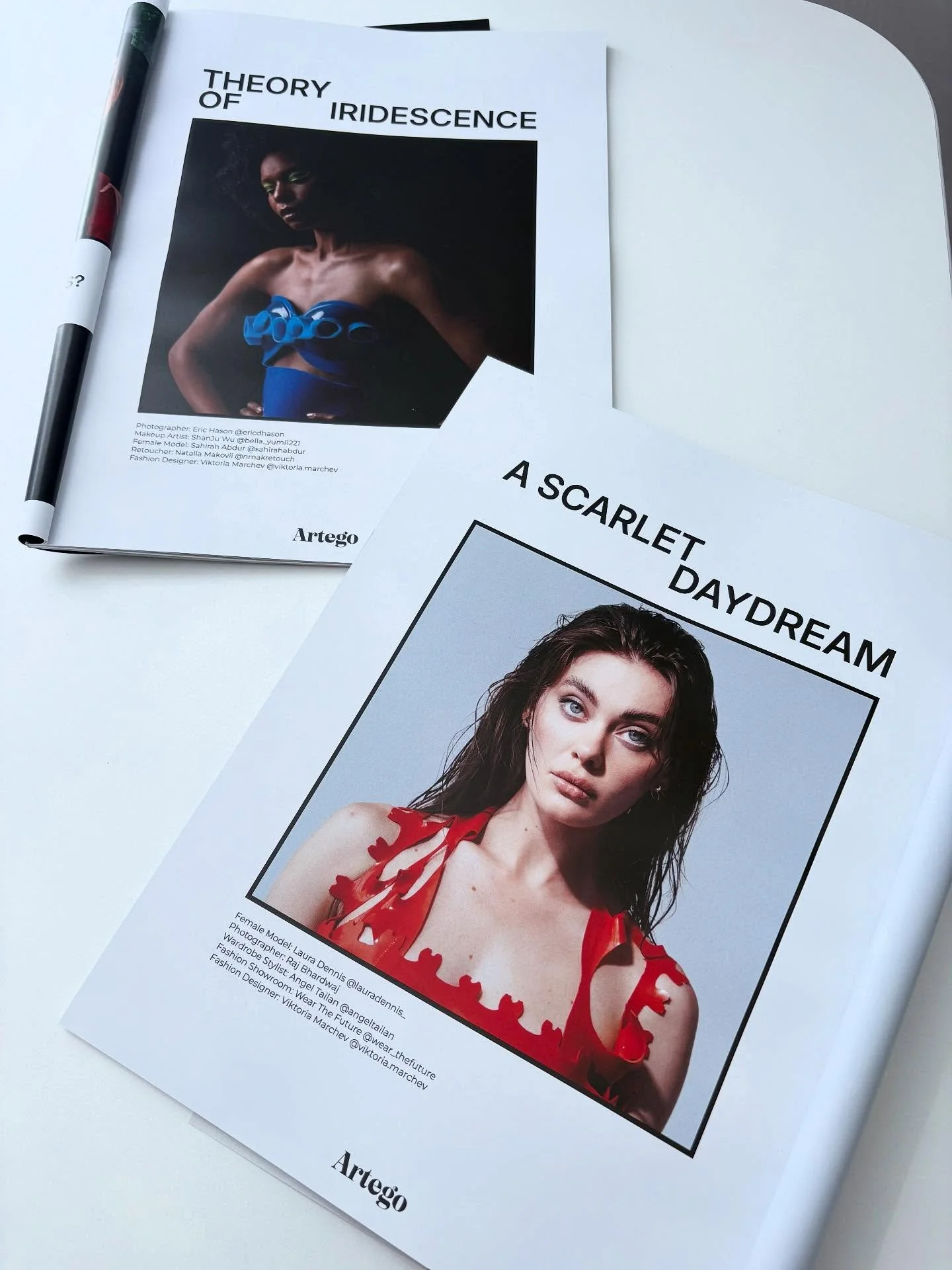 This publication in @artego_magazine was about a month ago, but I&rsquo;m still happy about it. 🥰

Together with another from May on the cover!

Credits for the May issue
Photography: @ericdhason 
Model: @sahirahabdur 
Make-up: @bella_yumi1221
Retou