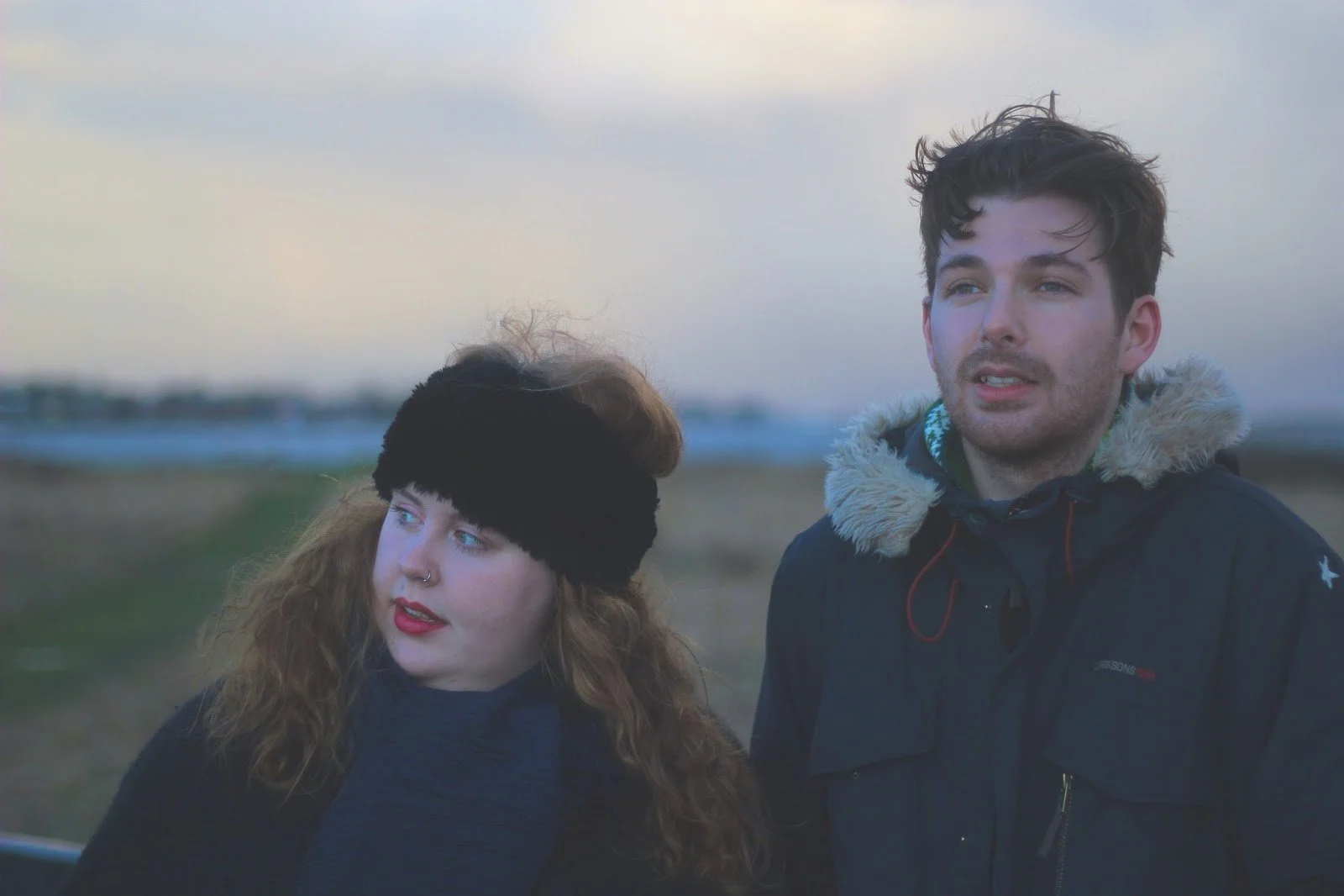 Julesang på Nørresundby Torv m. Liv Lund og Simon Buhl