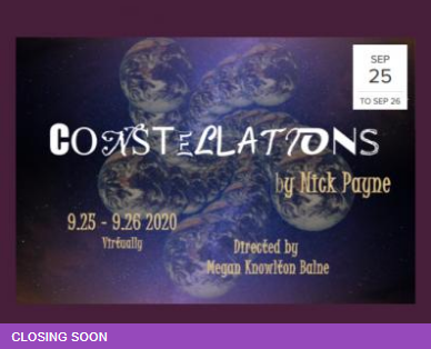Constellations on Theatre Philadelphia