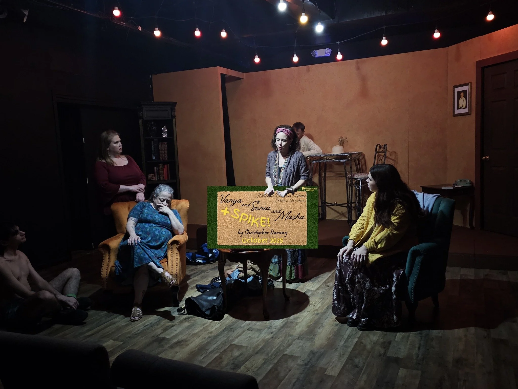 Come see the closing weekend of the show South Jersey Theatre Critics says &quot;...will make you crack up laughing one moment and have you thinking very existentially the next.&quot; Playing tonight at 7:30 (our Pay-What-You-Can night!) tomorrow at 