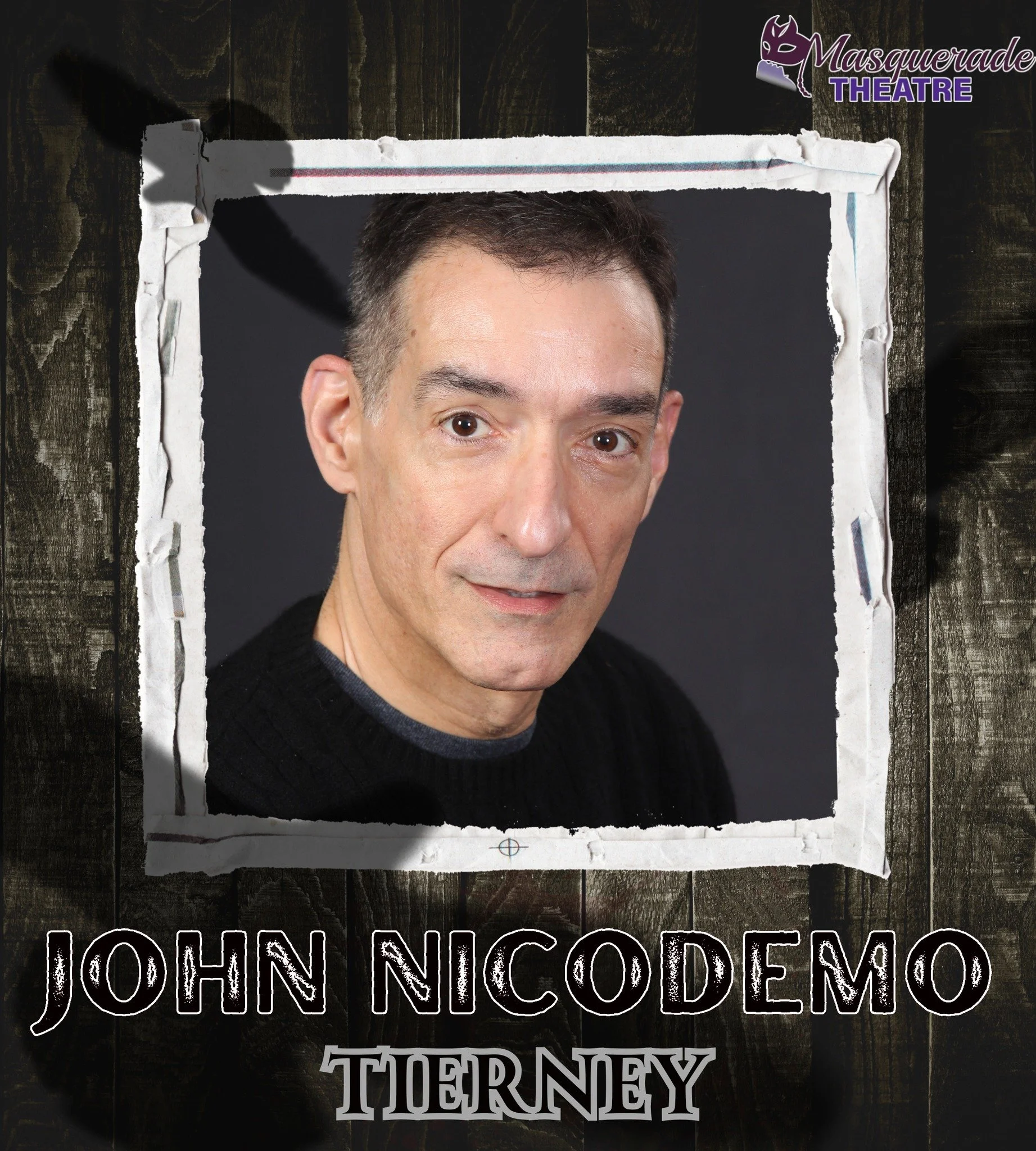 The Birds opens tomorrow!

MEET THE CAST
John Nicodemo (Tierney)
For the past 30+ years, John has performed in local and regional theatre productions in Philadelphia, New York and throughout New Jersey. His recent credits include Henry Saunders in Le
