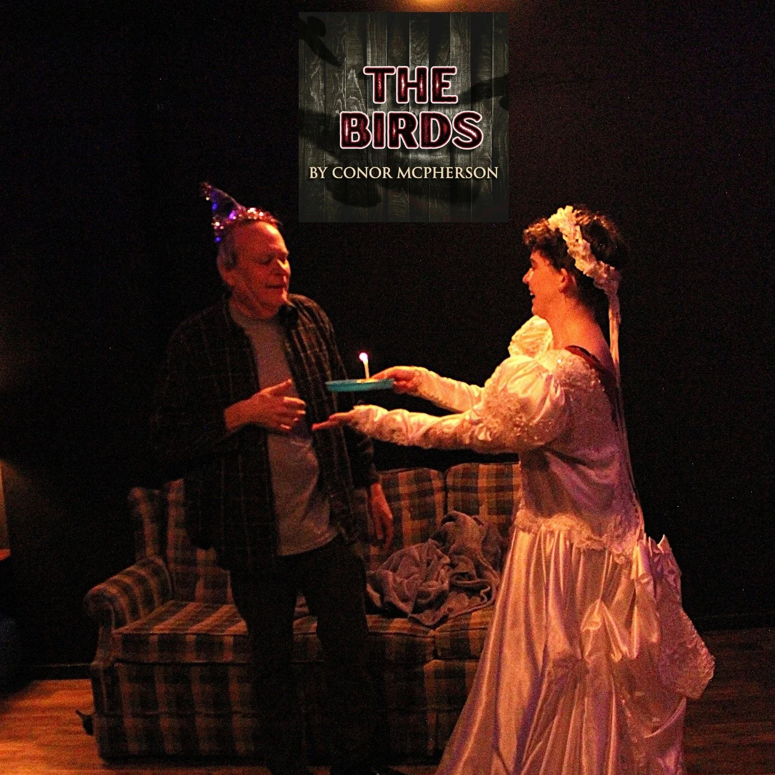 Come celebrate our closing performance of The Birds, this afternoon at 2pm!  Tickets available on masqueradetheatre.org!