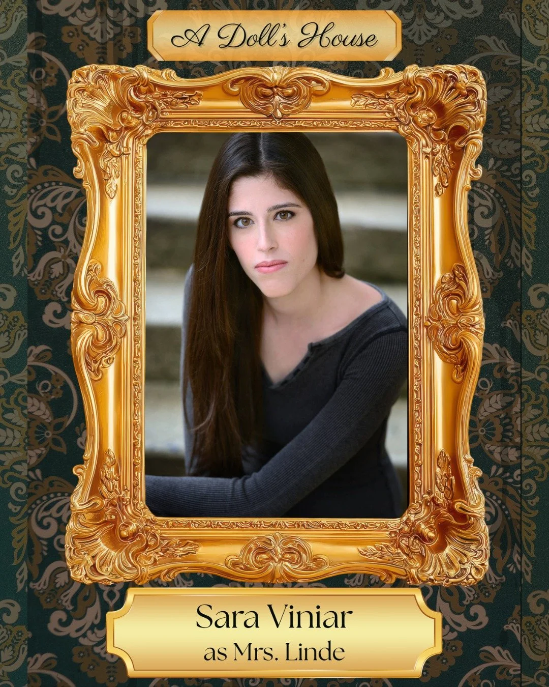 A DOLL'S HOUSE opens THIS FRIDAY, March 13th, at 8pm!

Cast Spotlight: Sara Viniar as MRS. LINDE

Sara Viniar (Mrs. Linde) is excited to return to the Masquerade stage after previously being seen in The Exit Interview. Select other stage credits incl