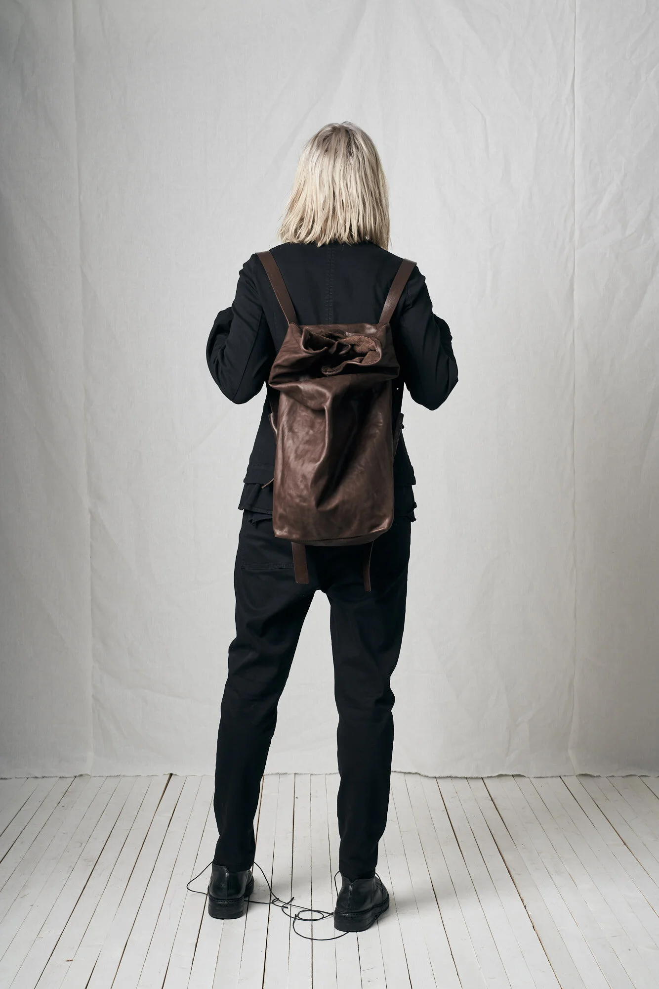 chocolate brown backpack